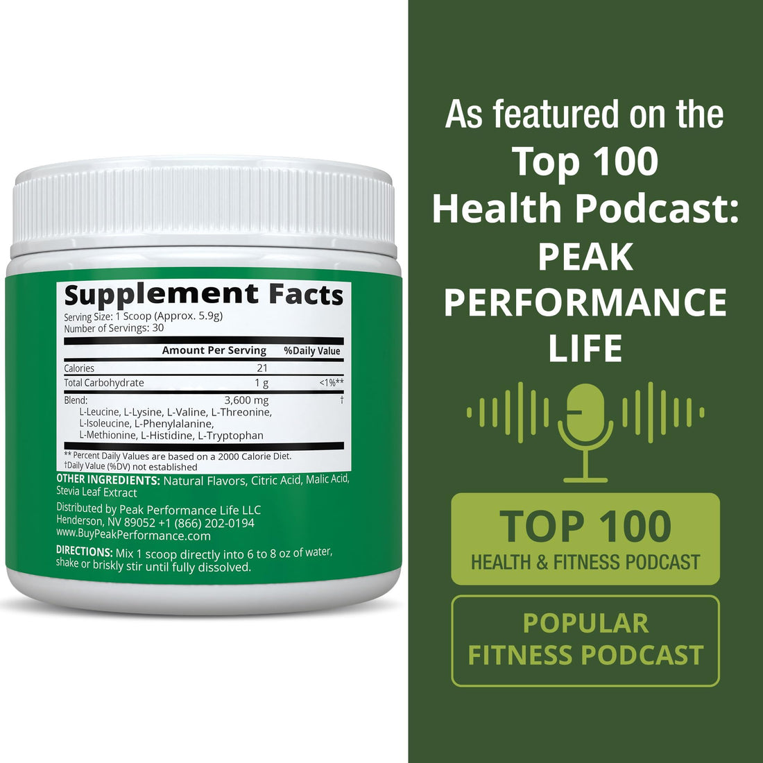 All 9 Essential Amino Acids Powder. Pre + During + Post Workout with EAAs + BCAAs for Energy, Muscle Growth, and Recovery. Non-GMO BCAA and EAA Powders for Men + Women. 3rd Party Tested. Lemon Lime Peak Performance Au supplements