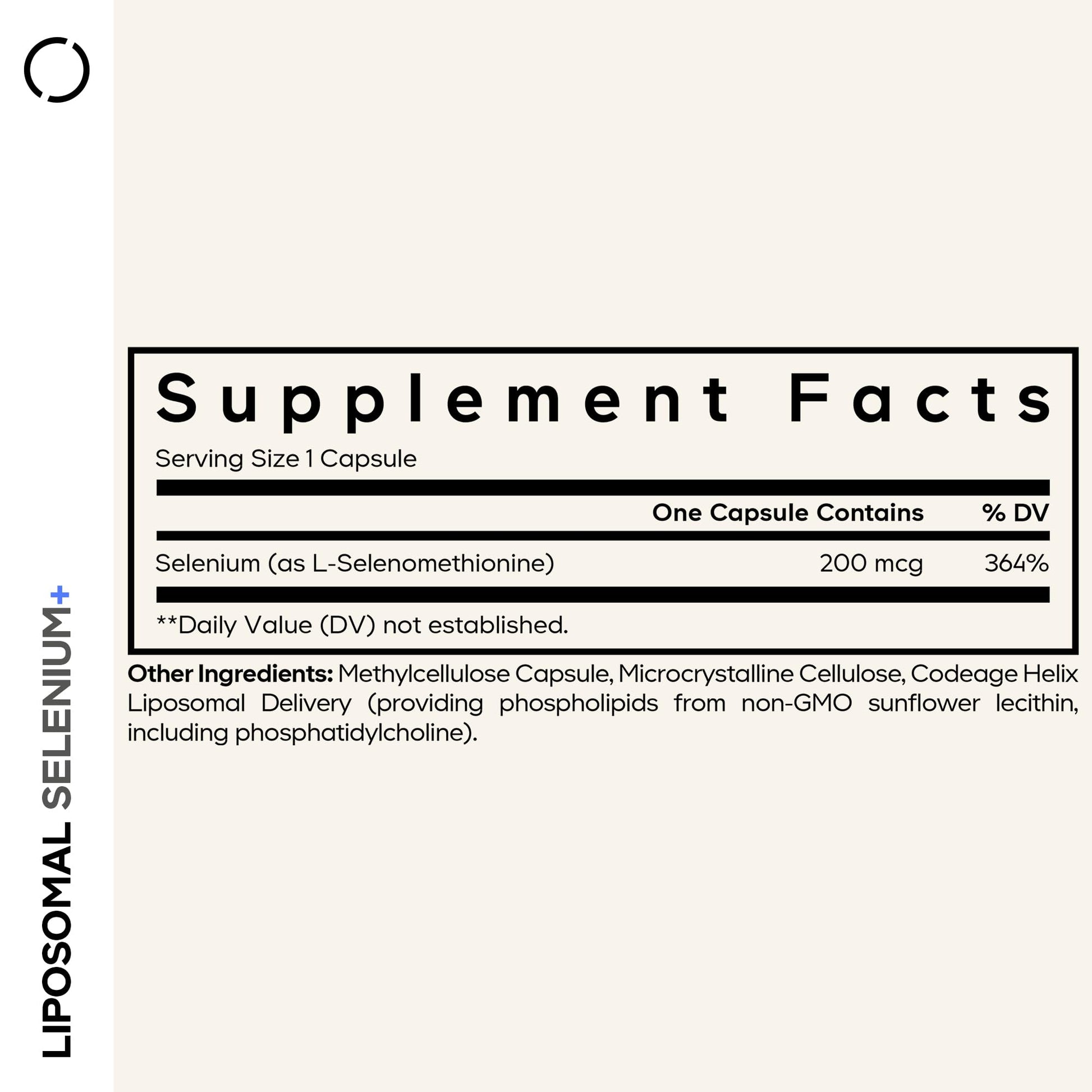 Codeage Selenium 200 mcg Supplement, 6-Month Supply, Immune Support, Mineral Cofactor Selenomethionine, Phospholipids, Vegan, Liposomal Delivery, 180 Capsules Codeage Au supplements