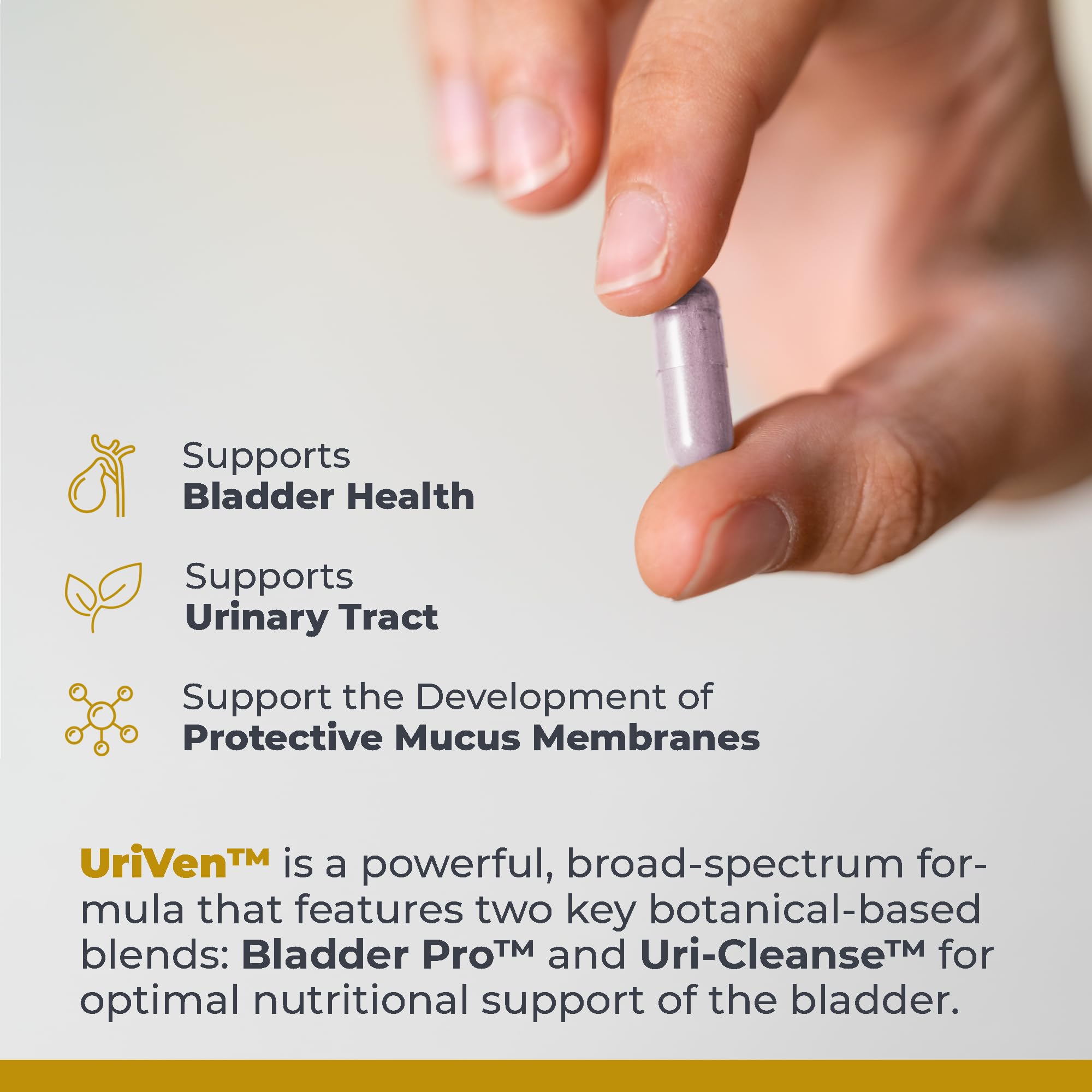 Premier Research Labs UriVen - Bladder Health Support for Women & Men, Cranberry Extract & Marshmallow Root, Urinary Relief, Bladder Relief, Bladder Control Supplement - 60 Vegetarian Capsules Premier Research Labs Au supplements