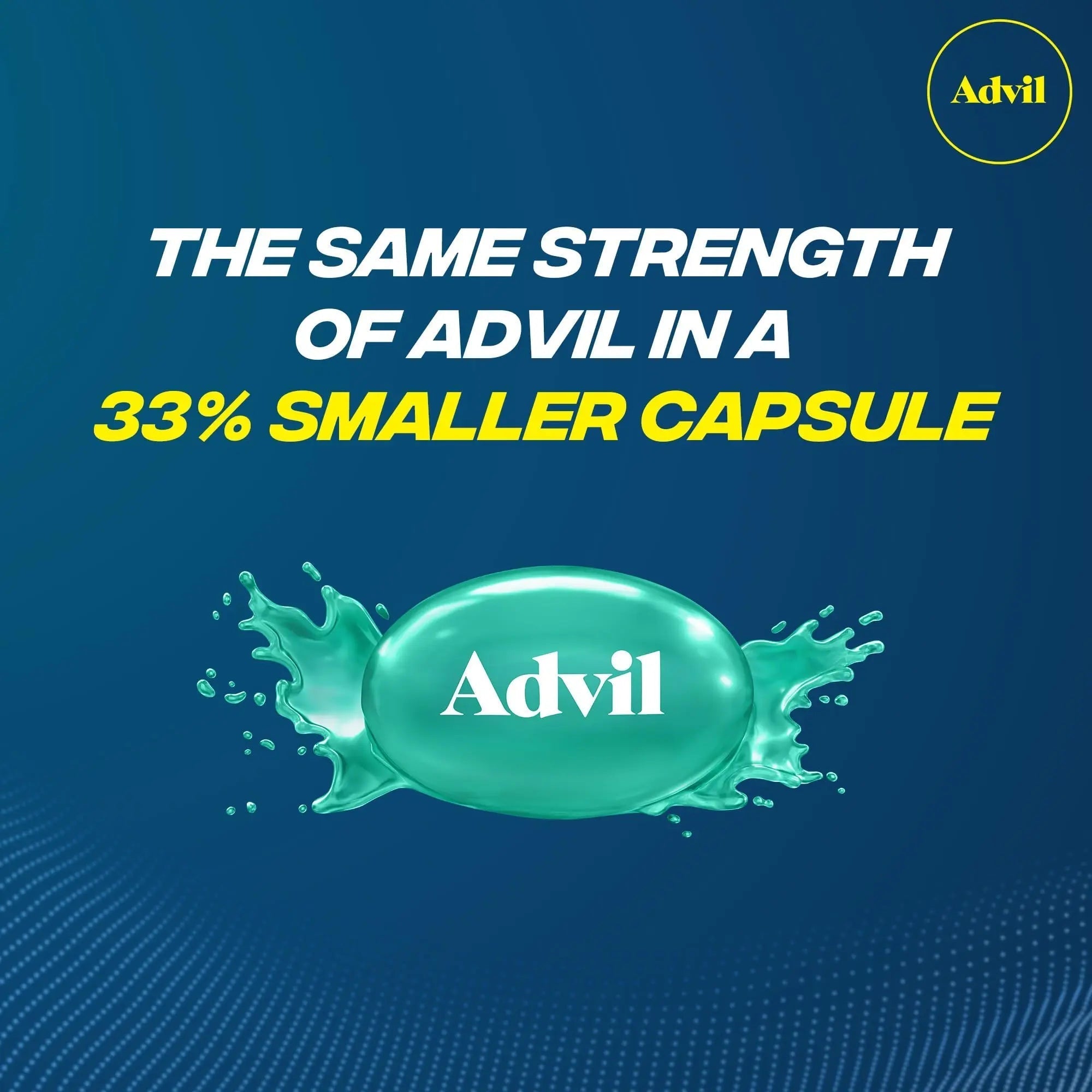 Advil Liqui-Gels Minis Pain Reliever and Fever Reducer, Pain Medicine for Adults with Ibuprofen 200mg for Pain Relief - 160 Liquid Filled Capsules Advil Au supplements