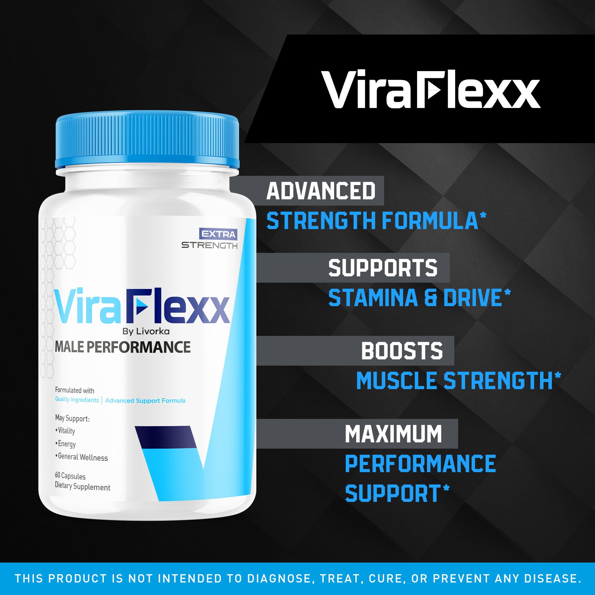 LIVORKA (3 Pack) ViraFlexx Capsules, ViraFlexx Advanced Support Formula Pills, Vira Flexx Pills (180 Capsules) LIVORKA Au supplements