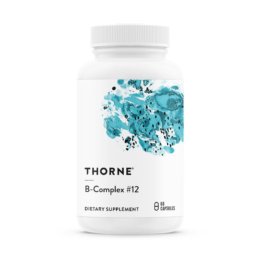 THORNE - B-Complex #12 - Vitamin B Complex with Active B12 and Folate - 60 Capsules THORNE Au supplements