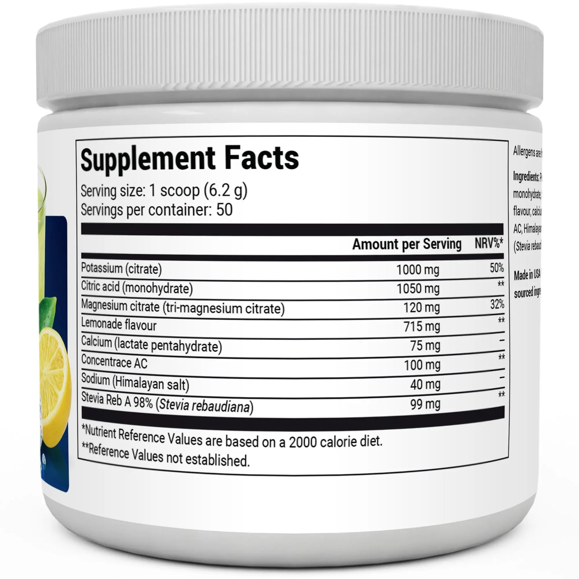 Dr. Berg Electrolyte Powder - Electrolyte Drink Supplements with 1000mg Potassium Dr. Berg Nutritionals Au supplements