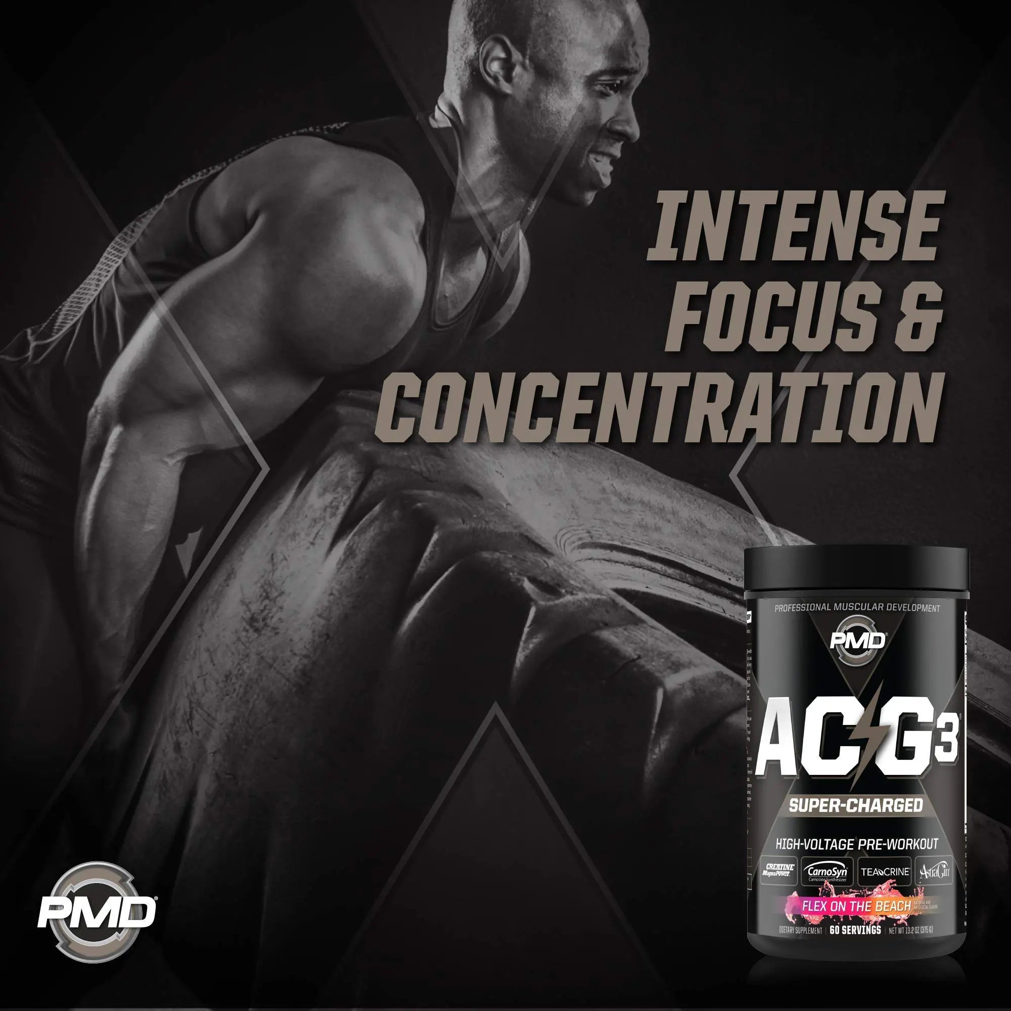 PMD Sports ACG3 Supercharged - Pre Workout - Powerful Strength, High Energy, Maximize PMD Au supplements