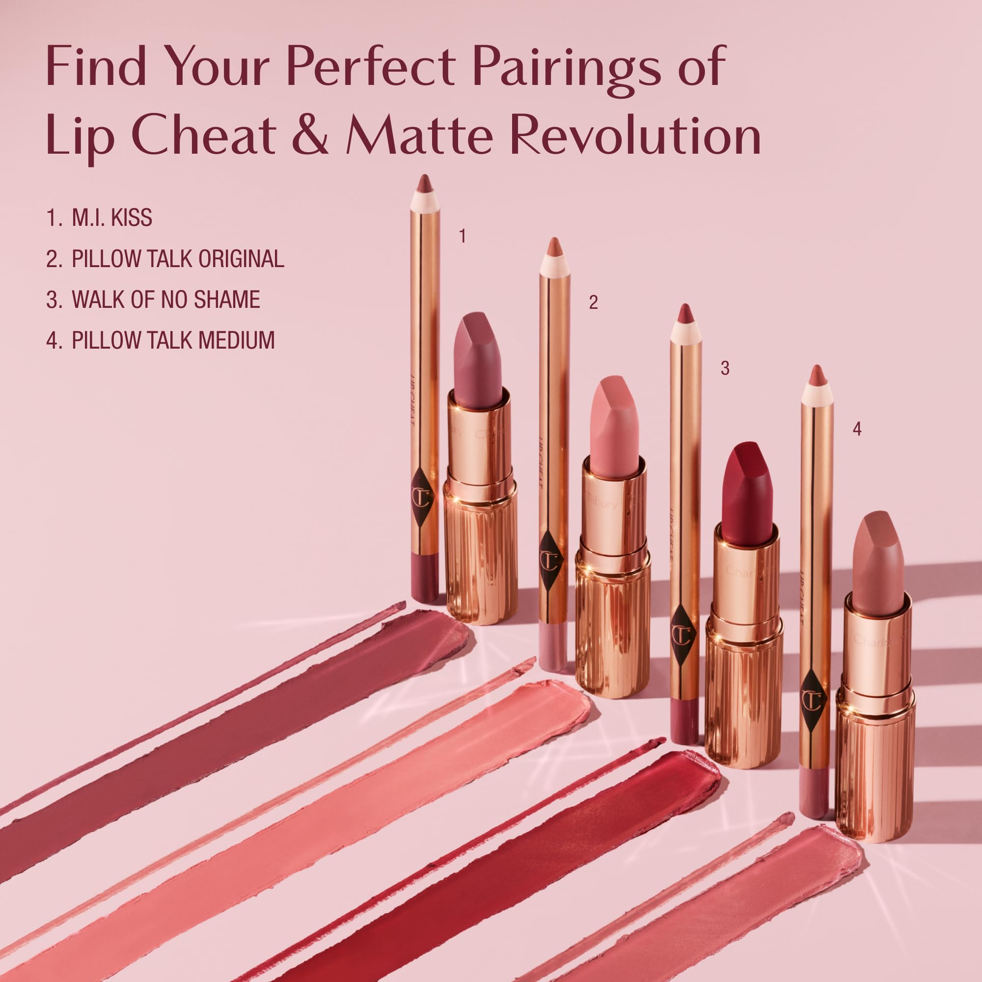 Charlotte Tilbury Lip Cheat Lip Liner Pencil - Gives Lips a Fuller-Looking, Defined Pout - Enriched with Jojoba Oil & Hyaluronic Acid - Waterproof, Smudge-Proof & Transfer-Proof - Pillow Talk Fair Charlotte Tilbury Au supplements