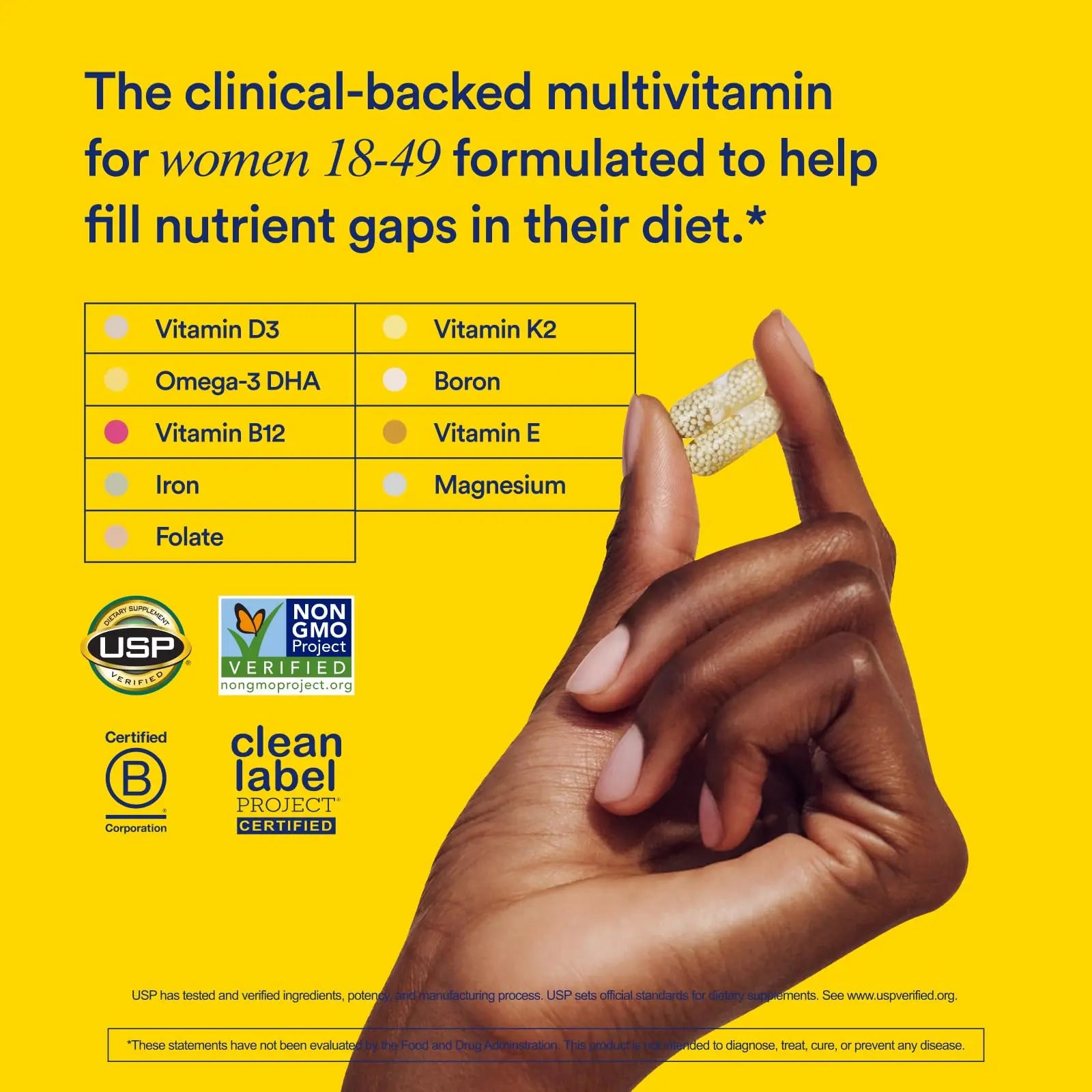 Ritual Multivitamin for Women 18+ & Daily Gut Health Support, 30 Days Supply Ritual Au supplements