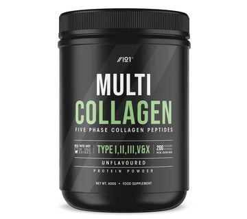 Multi Collagen Protein Powder (400g) - Types I, II, III, V & X - Hydrolyzed Grass Fed Bovine, Wild Caught Fish ALPHA01 Au supplements