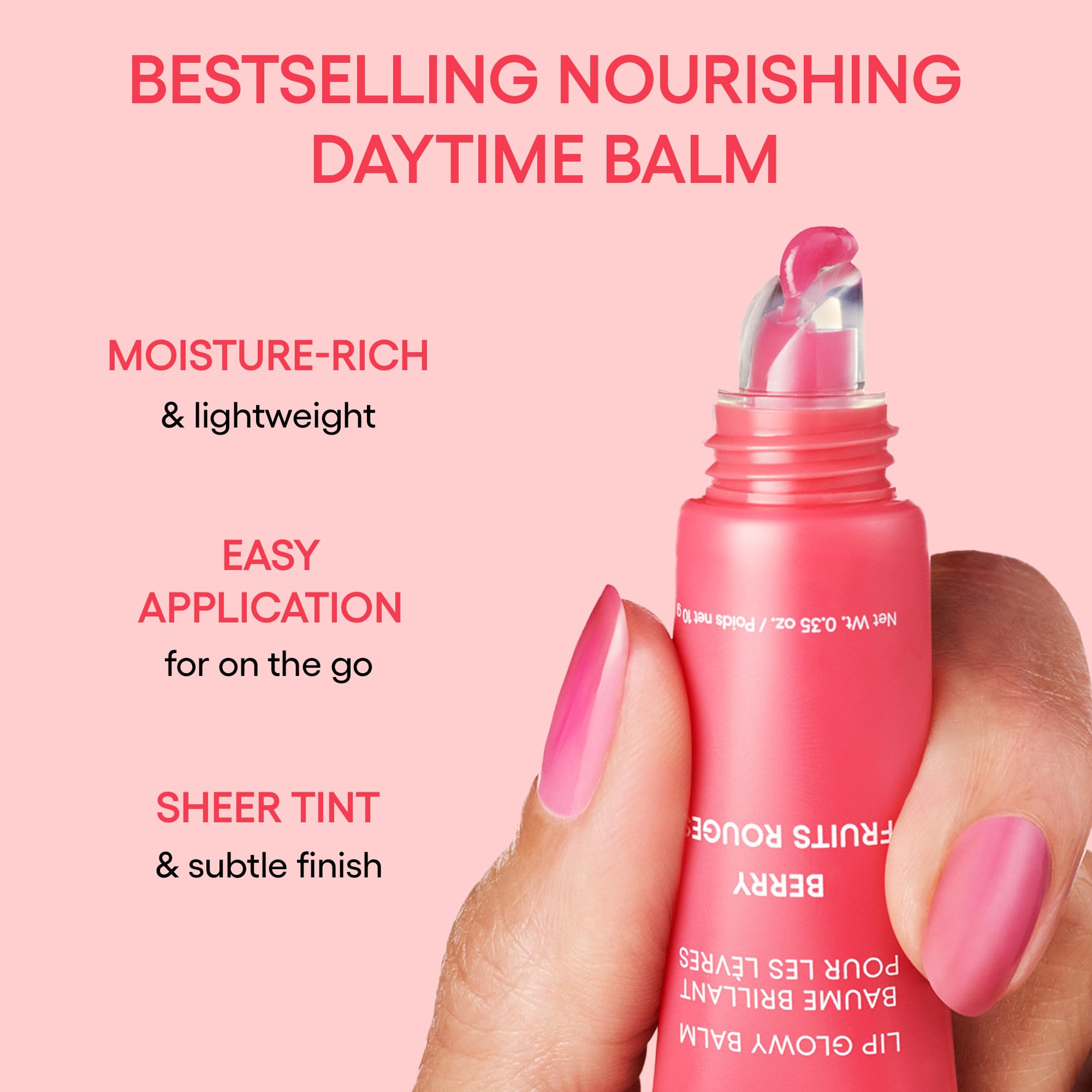 LANEIGE Lip Glowy Balm, Grapefruit: Sheer Tinted Lip Moisturizer with Shea Butter, for Hydrating Shine & Soft Lips LANEIGE Au supplements