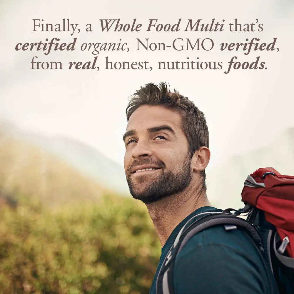 Garden of Life Organics Whole Food Multivitamin for Men, 60 Tablets, Vegan Mens Vitamins and Minerals for Health and Well-Being Garden of Life Au supplements