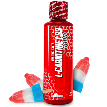 iSatori L-Carnitine LS3 3000, Liquid L-Carnitine with Acetyl L-Carnitine, L-Carnitine L-Tartrate, Stimulant Free Pre Workout, Low Calories, Sugar, Gluten,