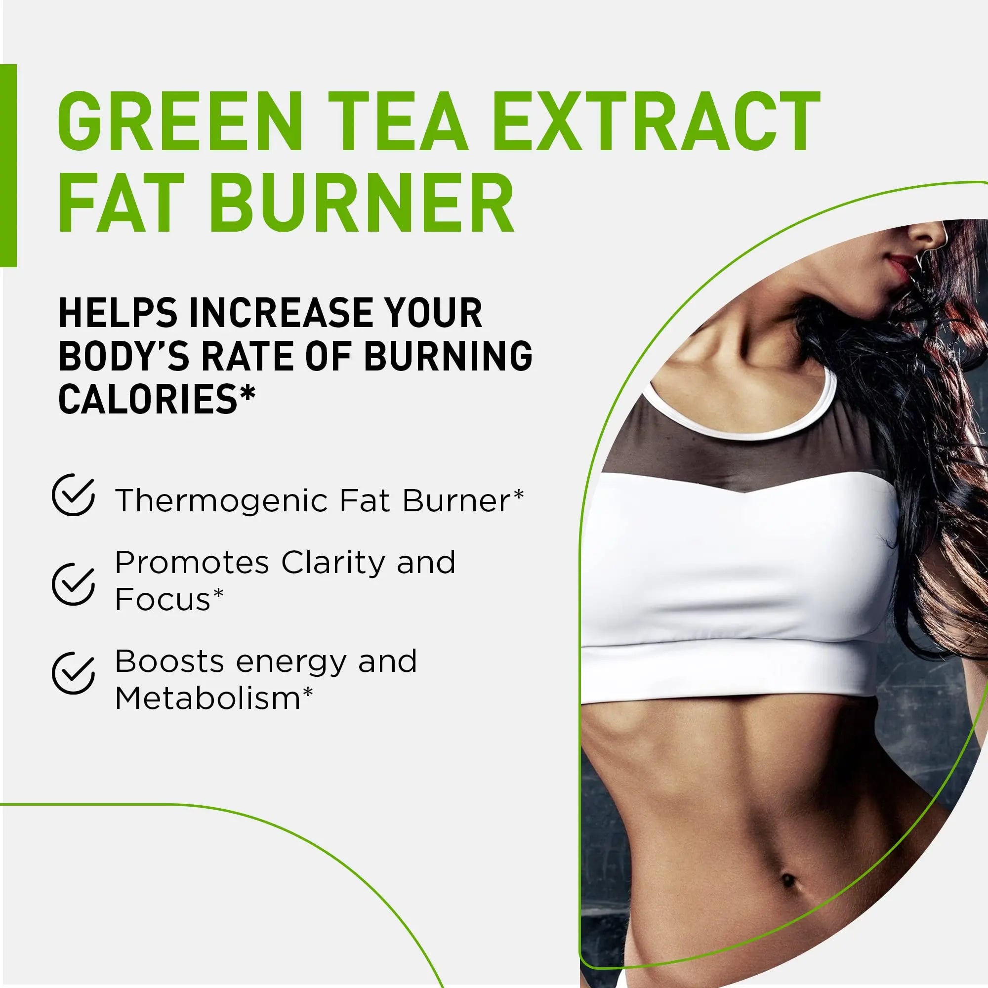Premium Green Tea Extract Fat Burner Supplement EGCG-Natural Appetite Suppressant NUTRAMODE Au supplements