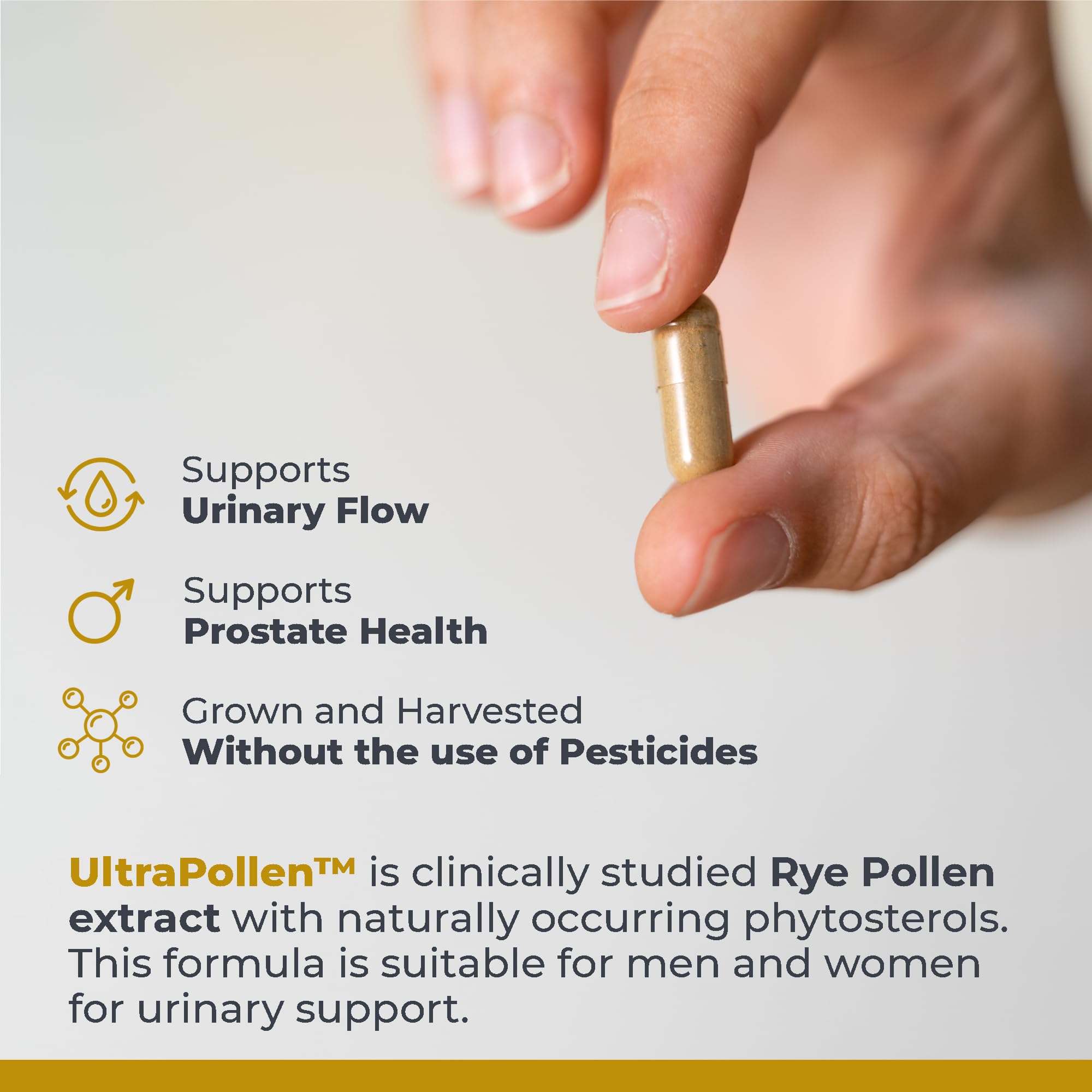 Premier Research Labs UltraPollen - Bee Pollen Supplement, Rye Pollen Extract, Prostate Health, Bee Pollen Extract from Rye Flower with Amino Acids, Supplement for Men & Women- 45 Vegetarian Capsules Premier Research Labs Au supplements