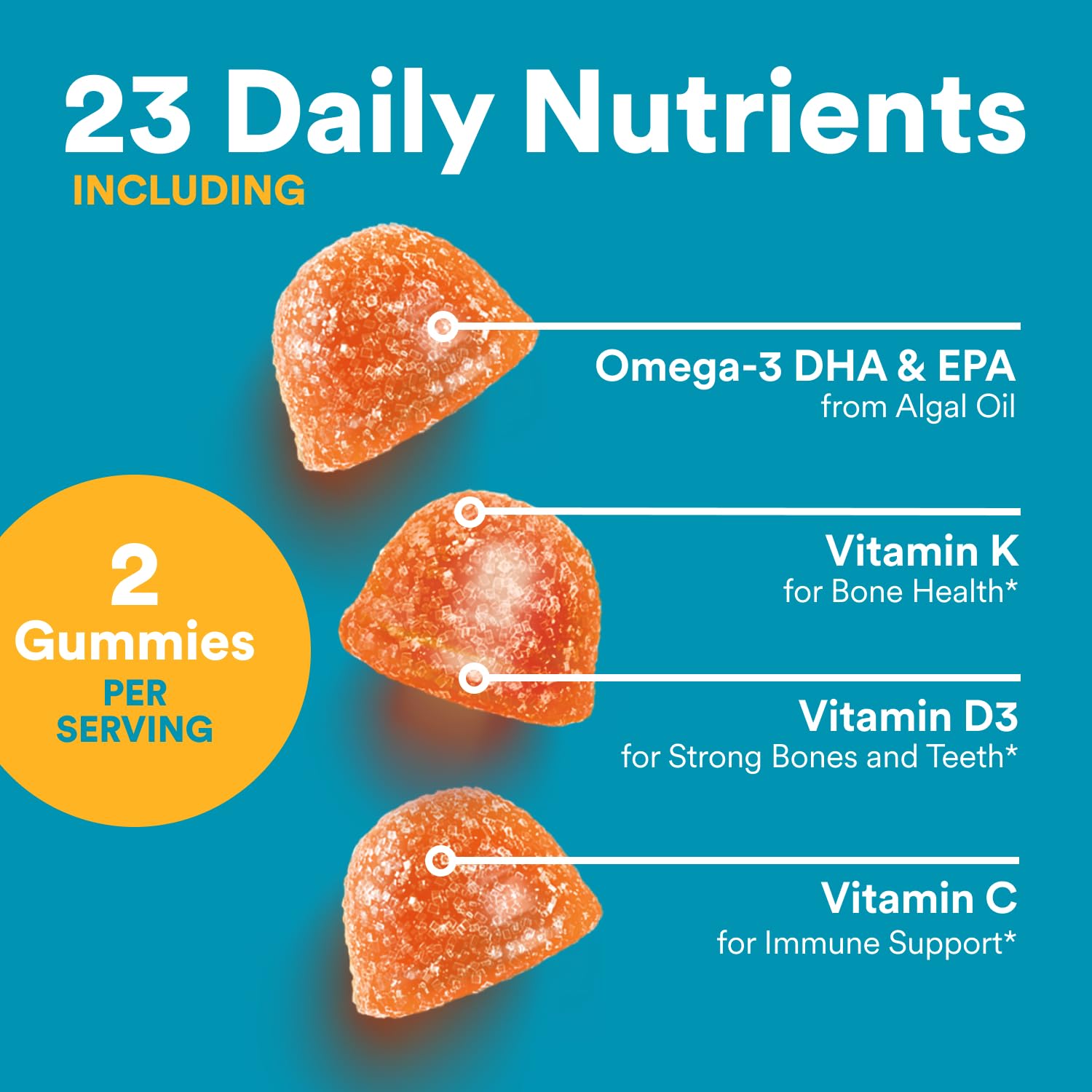 SmartyPants Teen Guy Multivitamin Gummies, Omega 3 (DHA/EPA), Vitamin D3, C, Vitamin B12, B6, A, K & Zinc, Folate, Gluten Free, Fruit Flavor, 60 Count (30 Day Supply) SmartyPants Au supplements