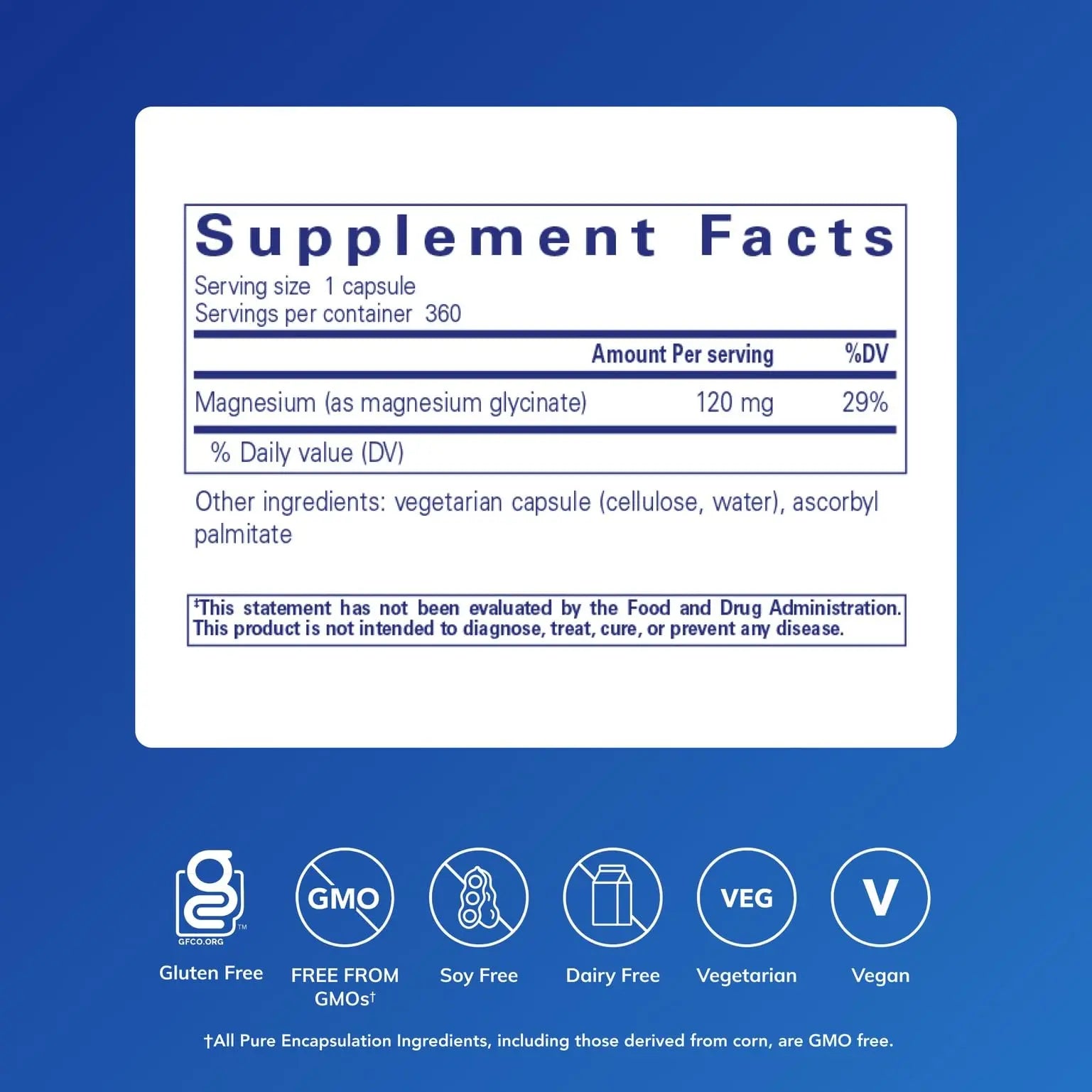 Pure Encapsulations Magnesium (Glycinate) - Supplement to Support Stress Relief, Sleep, Heart Health, Nerves, Muscles, and Metabolism Pure Encapsulations Au supplements