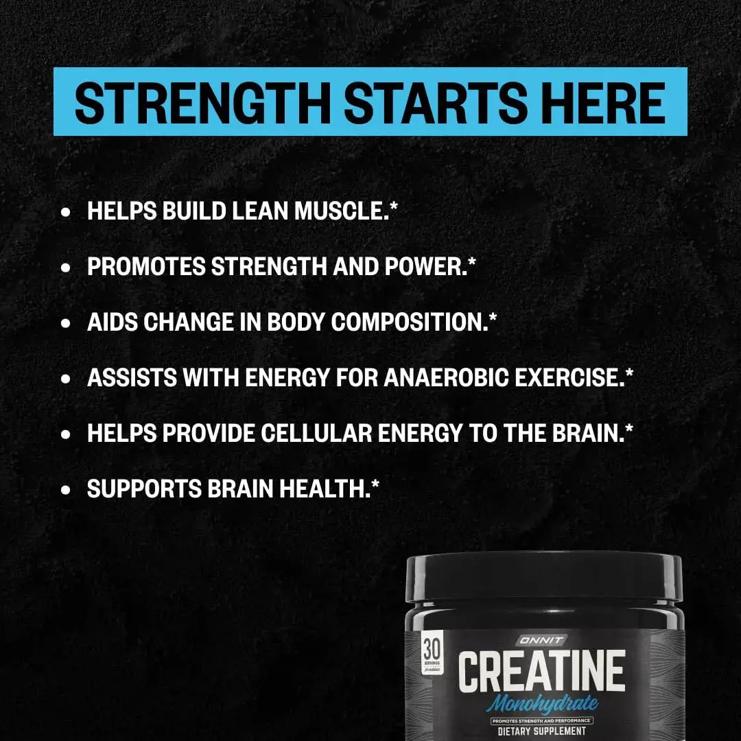 ONNIT Total Wellness & Performance Bundle: Total Human Multivitamin Packs (30-Day Supply) + Creatine Monohydrate Powder (30 Servings) ONNIT Au supplements