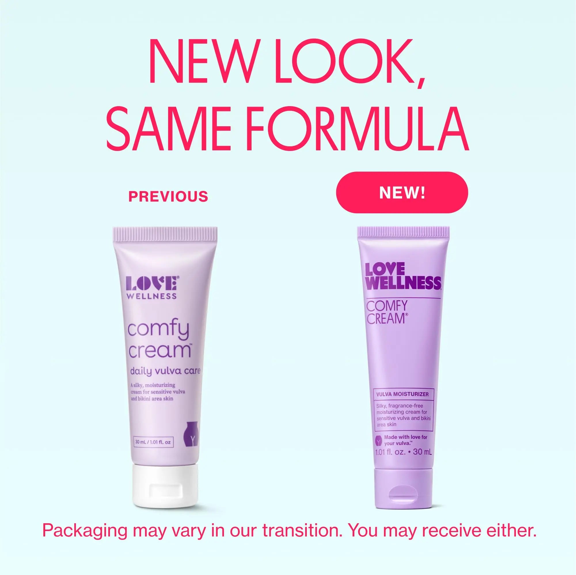 Love Wellness Comfy Cream Vulva & Vaginal Moisturizer - 1.01 oz Love Wellness Au supplements