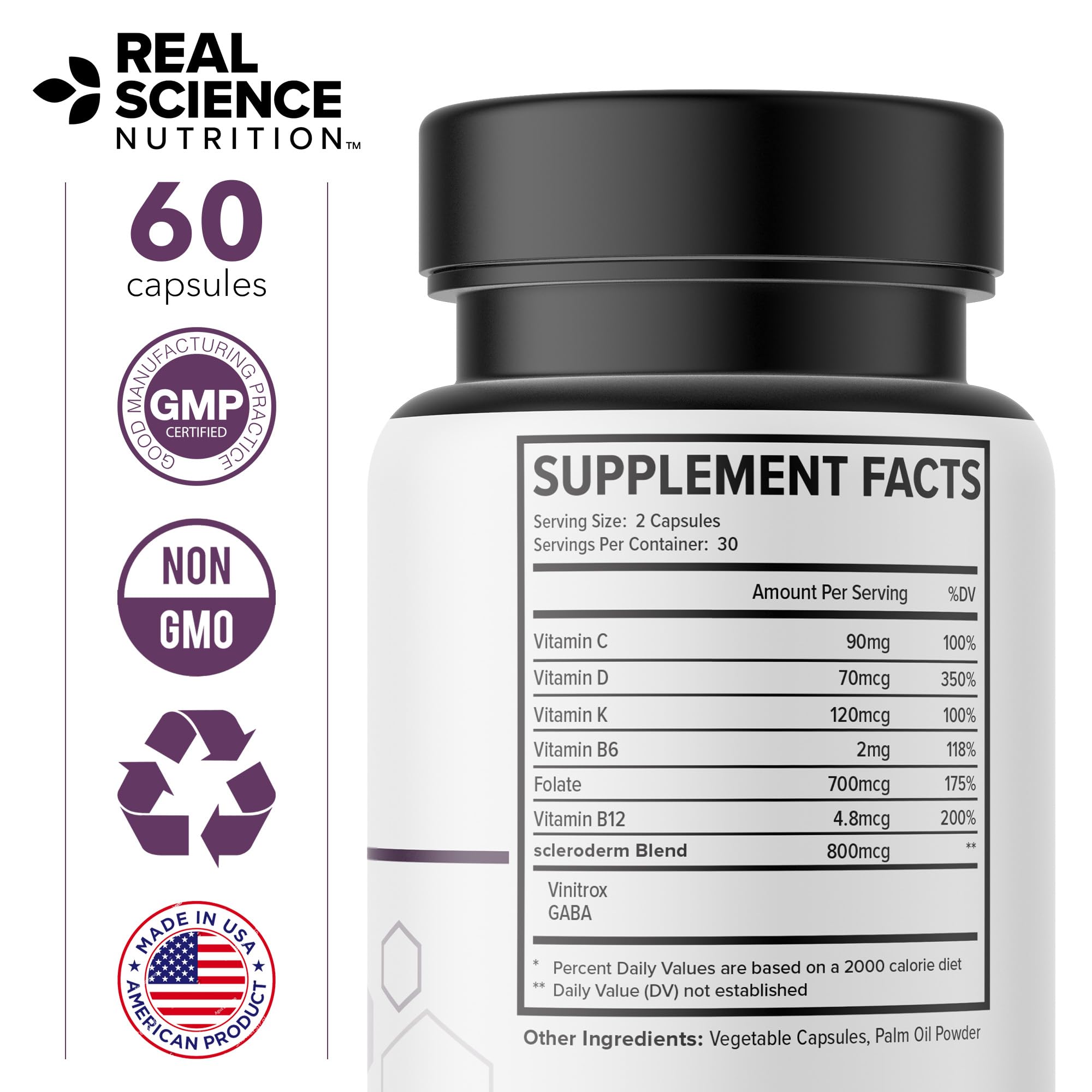 Real Science Nutrition ScleroEase Miracle Offers Relief to sufferers of Scleroderma, Supporting Flexible & Supple Skin, Comfortable Joint Movement, Comfortable Digestion, and Healthy Skin Real Science Nutrition Au supplements
