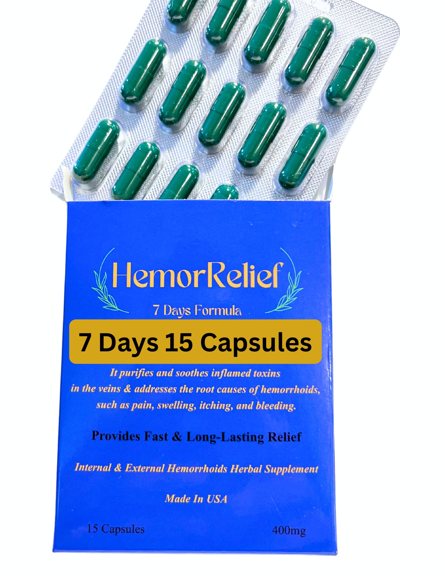 7Days Hemorrhoid Detox Formula, Works to Address The Root Causes of Hemorrhoids Provide Fast & Long-Lasting Relief Generic Au supplements
