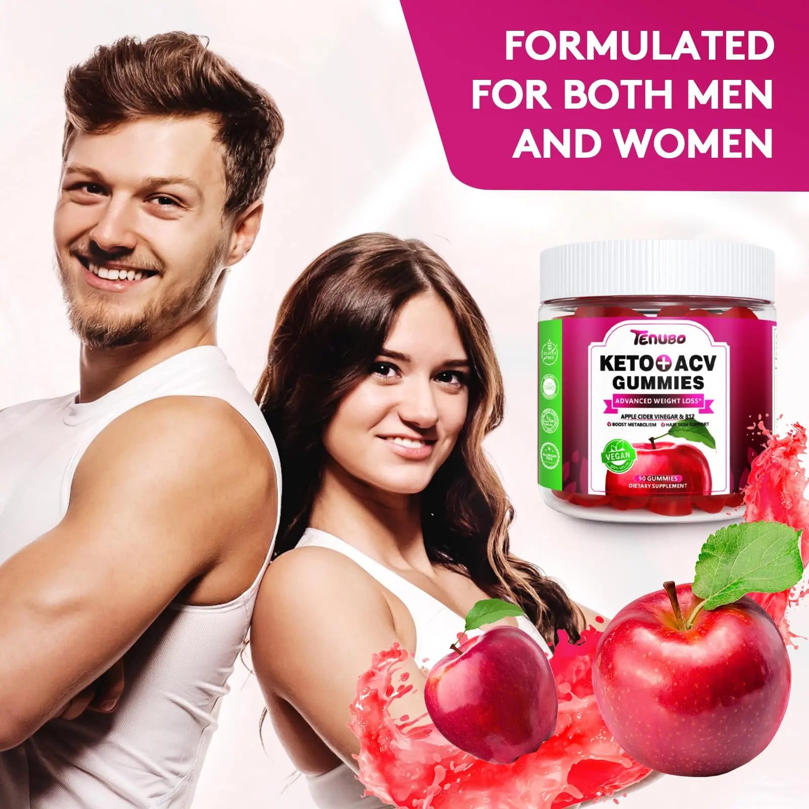 Tenubo Keto ACV Gummies Advanced Weight Loss - 90 Count Speedy Keto Acv Tenubo Au supplements