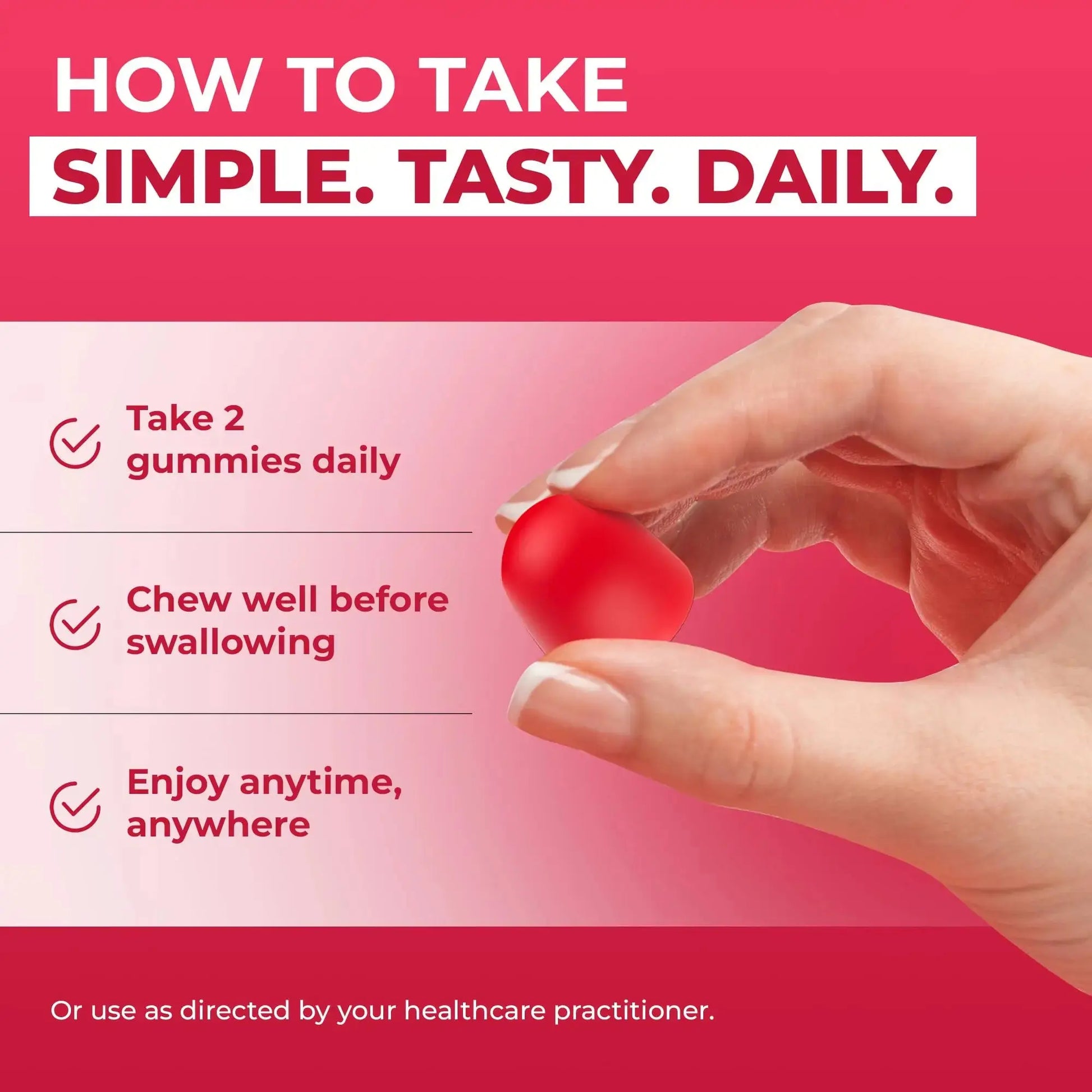 Ollyoo Multivitamin Gummies for Adults | Cherry & Strawberry Flavor | Great Source of Vitamin A & Essential Nutrients | Ollyoo Au supplements