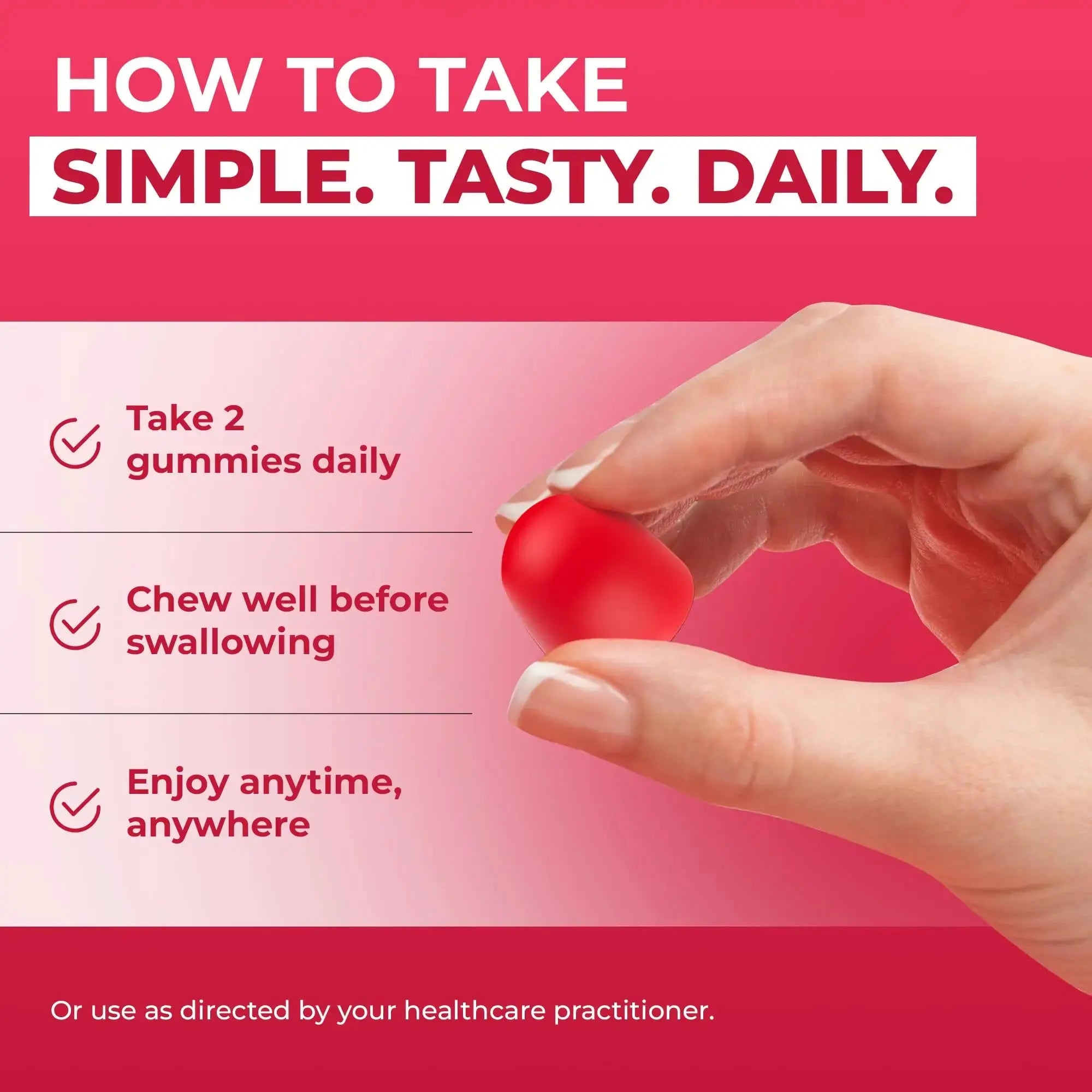 Ollyoo Multivitamin Gummies for Adults | Cherry & Strawberry Flavor | Great Source of Vitamin A & Essential Nutrients | Ollyoo Au supplements