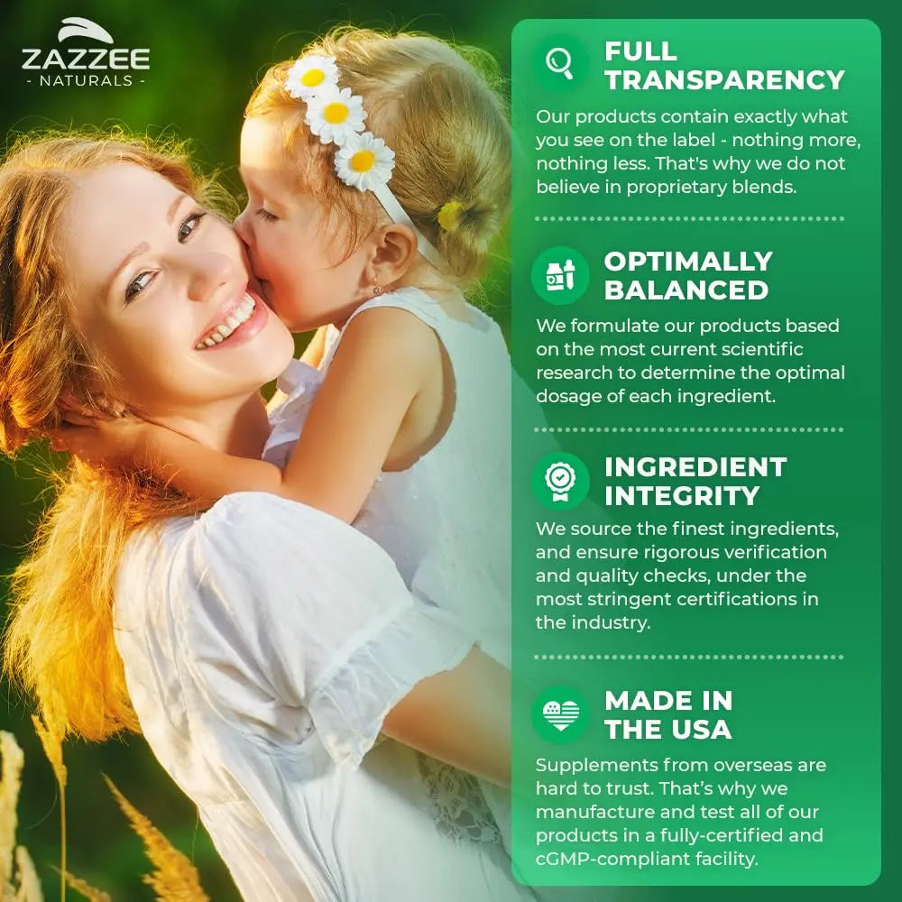 Zazzee Myo-Inositol Powder, 6 Month Supply, 183 Servings, 2000 mg per Serving Zazzee Au supplements