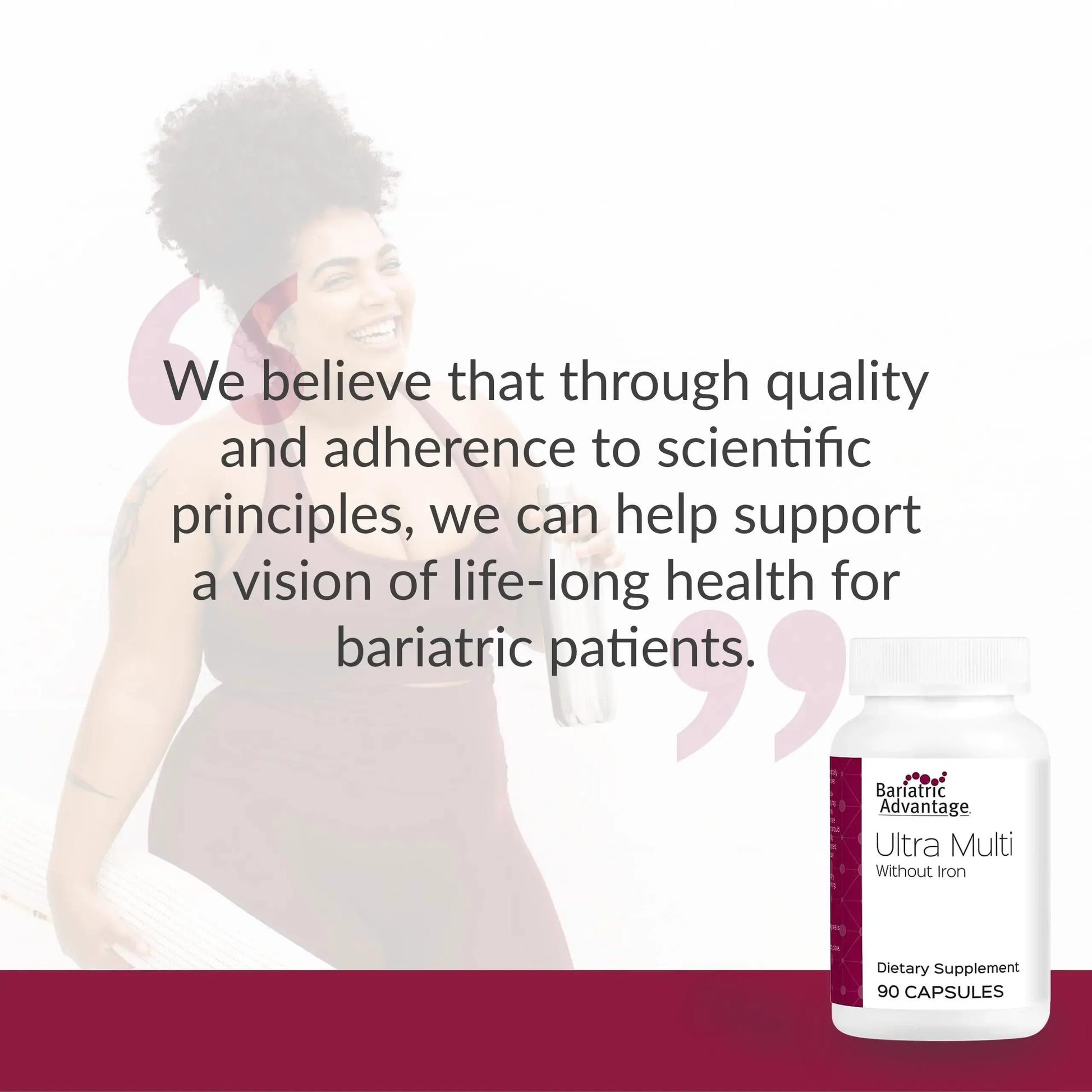 Bariatric Advantage Ultra Multi Without Iron, High Potency Daily Multivitamin for Bariatric Surgery Patients Bariatric Advantage Au supplements