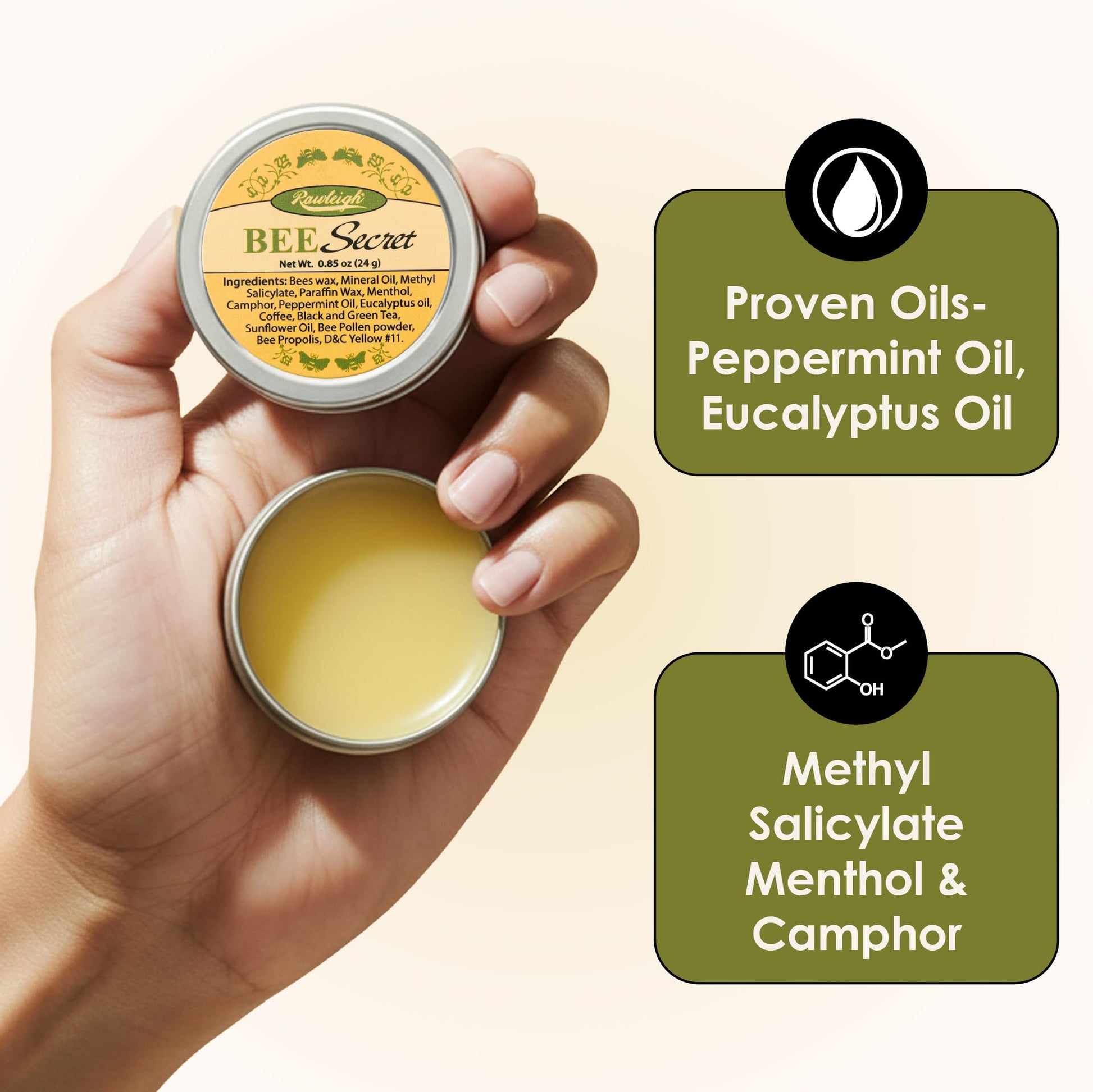 Rawleigh Bee Secret Soothing Balm: 0.85 oz - Pack of 1 Rawleigh Au supplements