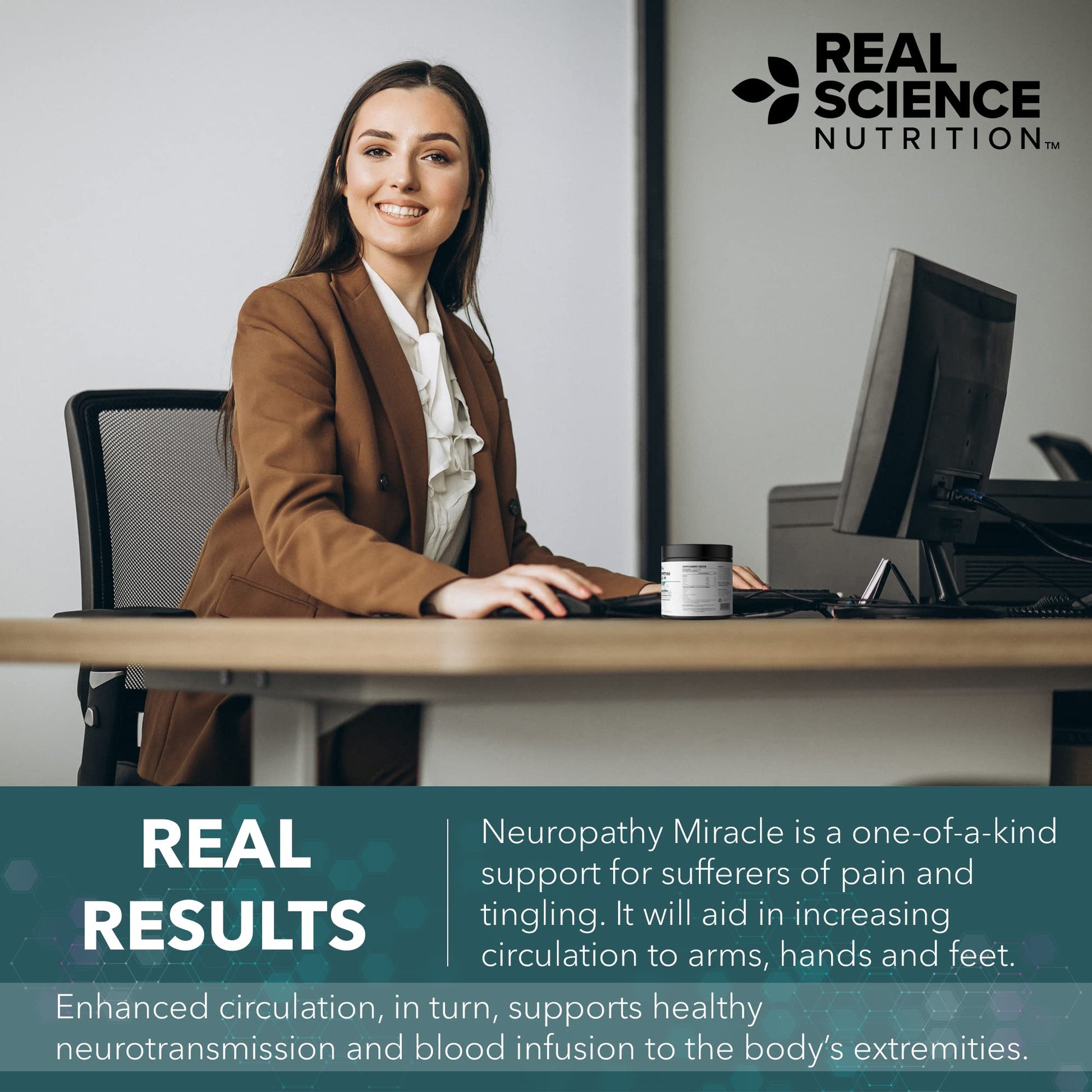Real Science Nutrition Offers Neuropathy Miracle a Natural Powder Supplement to Improve Circulation and Provide Relief for Neuropathy Real Science Nutrition Au supplements