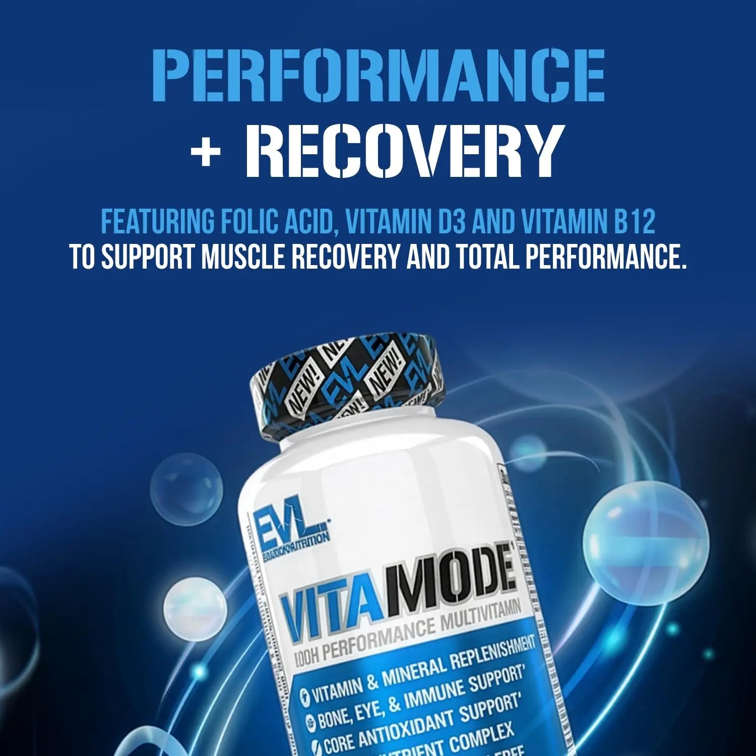 EVL Advanced Daily Multivitamin - Men's Multivitamin with Essential Minerals Phytonutrient Complex and VitaMode Active Mens Vitamins for Energy Evlution Au supplements