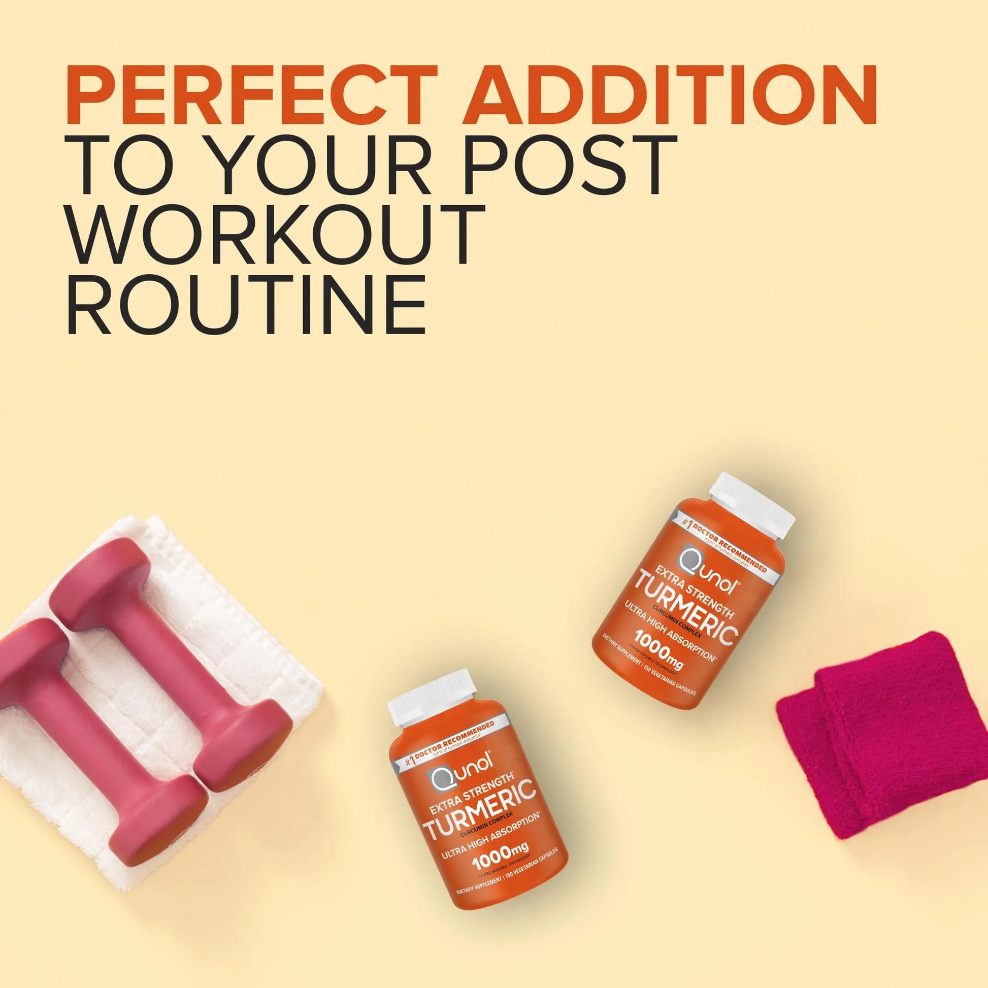 Qunol Turmeric Curcumin Supplement, Turmeric 1000mg with Ultra High Absorption Qunol Au supplements