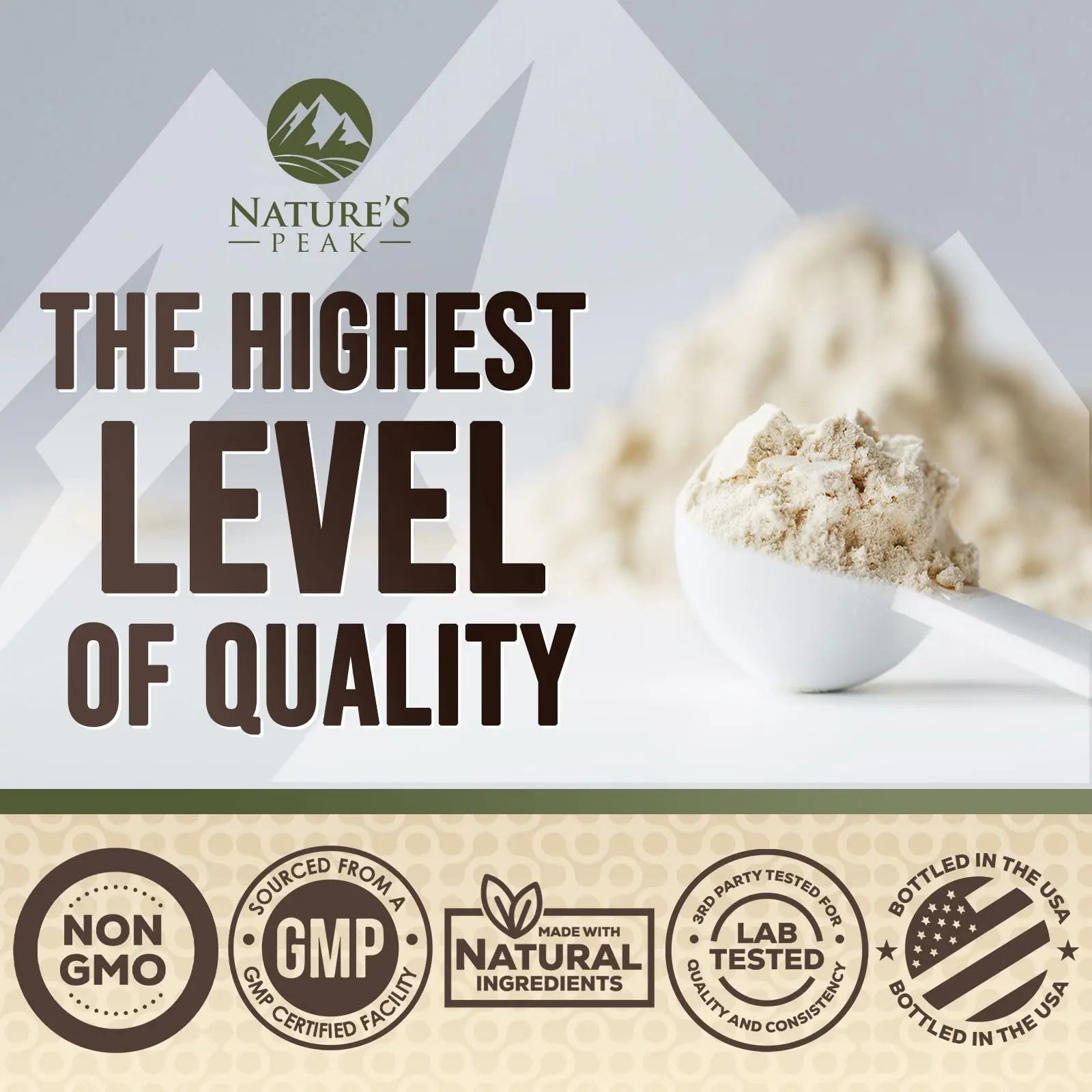 Nature's Protein Powder, 100% Whey Protein Powder Isolate, Immune Support, BCAAs Nature's Peak Au supplements