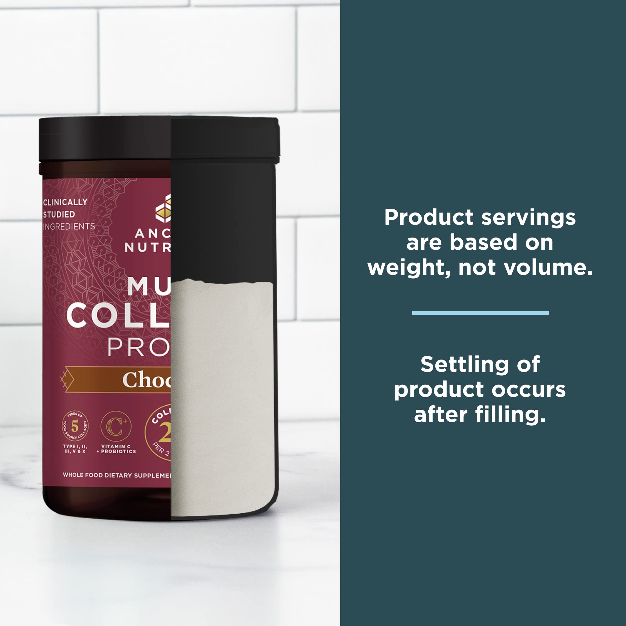 Ancient Nutrition Hydrolyzed Collagen Peptides Powder with Probiotics, Chocolate Multi Collagen Protein for Women and Men with Vitamin C, 40 Servings, Supports Skin and Nails, Gut Health, 16.65oz Ancient Nutrition Au supplements