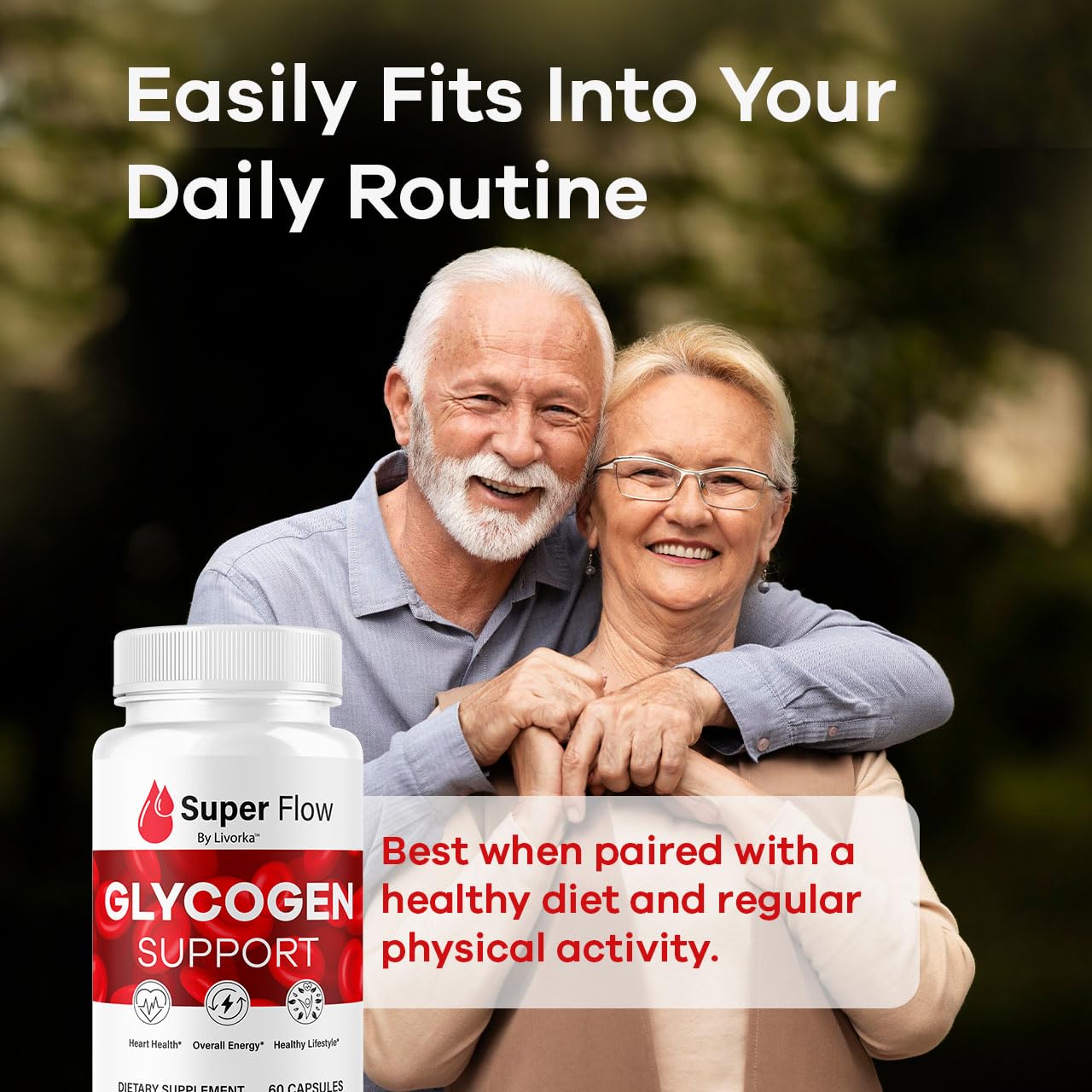 (2 Pack) Super Flow Glycogen Capsules - Official SuperFlow Advanced Glycogen Support Pills - Maximum Strength, Natural Formula Vitamins for Overall Health & Wellness Reviews, 120 Capsules for 2 Months LIVORKA Au supplements
