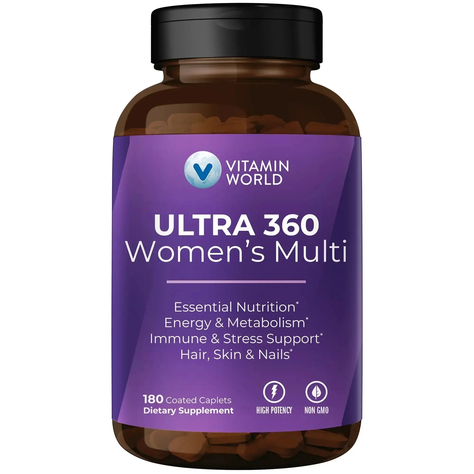 Vitamin World Ultra 360 Multivitamin for Women, Women's Multivitamin with Herbs & Collagen for Hair, Skin & Nails, Supplement with Iron, Vitamin A, B, C, D, E Vitamin World Au supplements