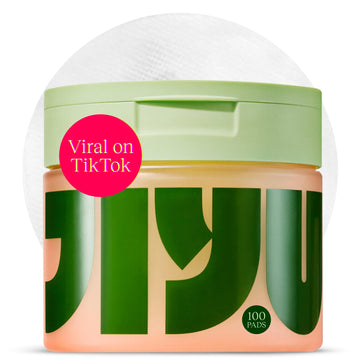 JiYu Toning Polish Pads - Korean Skincare for Dark Spots, Wrinkles & Dull Skin - Hydrating Facial