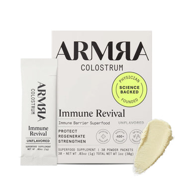 ARMRA Colostrum Powder | Unflavored | Gut Health & Bloating | Skin & Hair | Immunity | Keto, Gluten & Fat-Free | 30 Servings ARMRA Au supplements
