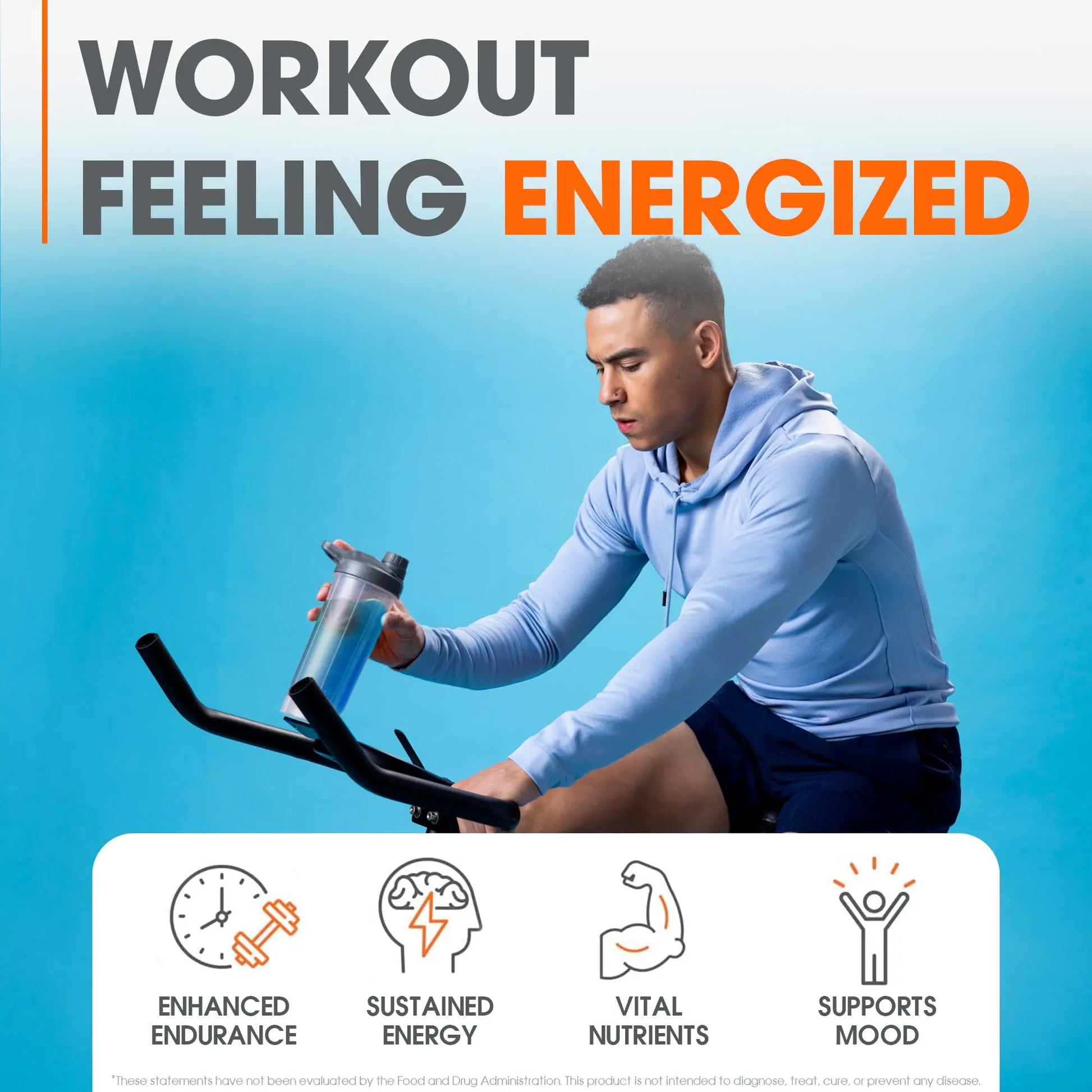Genius Energized Pre Workout Powder – Caffeine Infused Pre-Workout Booster Supplement with Beta Alanine & Alpha GPC, No Artificial Sweeteners or Dyes - 200mg Caffeine, 20 Servings, Blue Raspberry The Genius Brand Au supplements