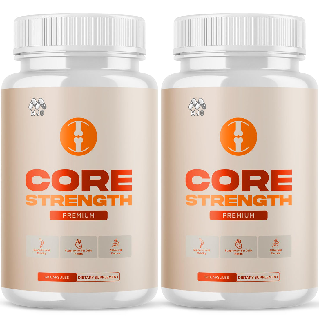 (2 Pack) Core Strength Supplement for Joint Support, Official Core Strength Joint Pills with All Natural Ingredients, Advanced Health & Wellness Support with Max Strength Multivitamins (120 Capsules) MJO Au supplements