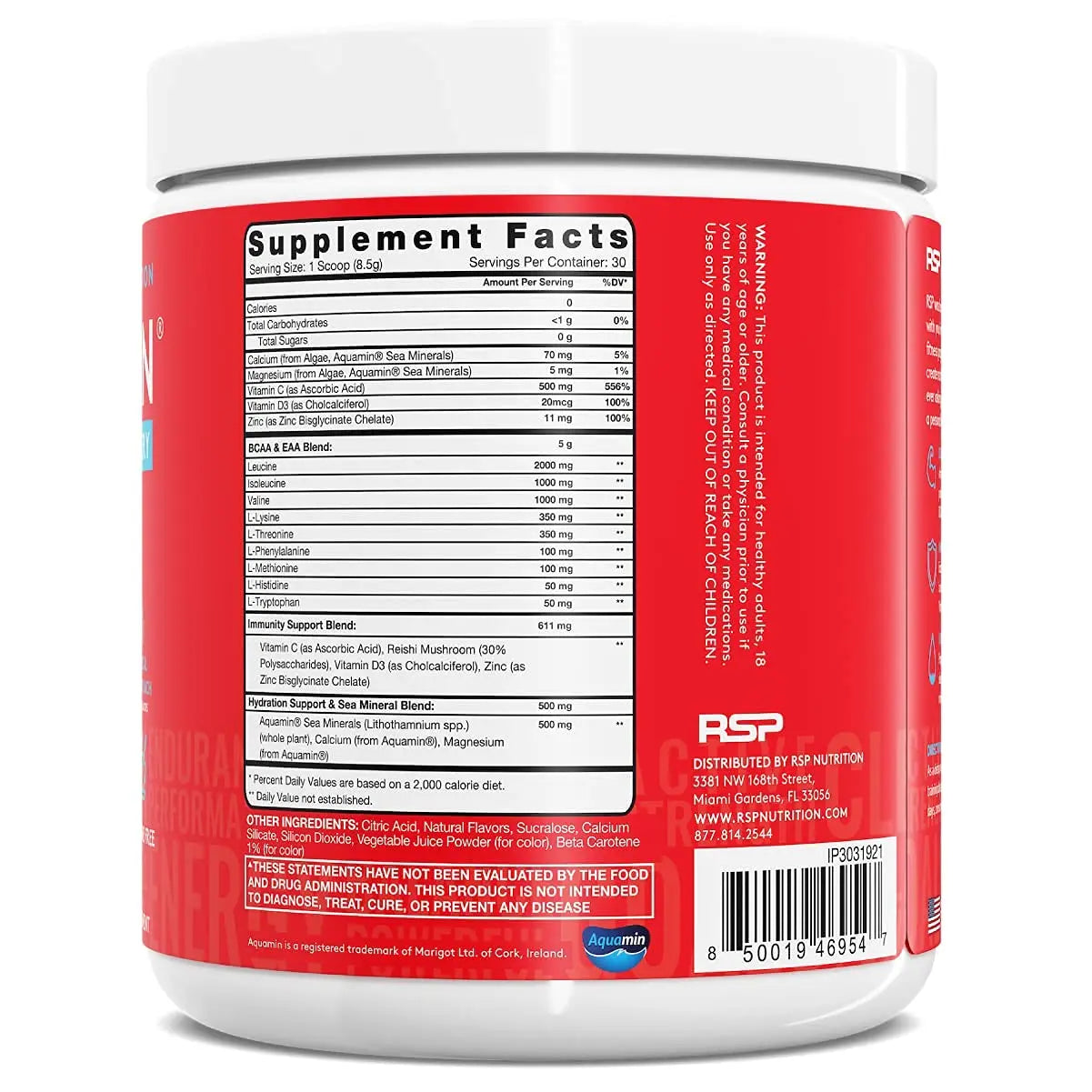 RSP NUTRITION AminoLean Pre Workout Energy (Pink Lemonade 30 Servings) RSP NUTRITION Au supplements