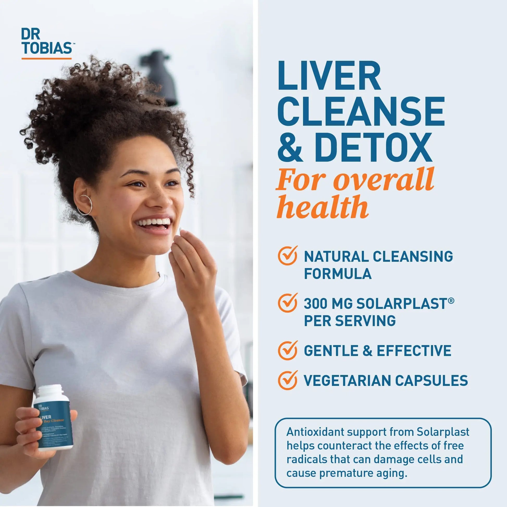 Dr. Tobias Liver 21 Day Cleanse, Herbal Liver Detox Cleanse with Solarplast, Artichoke Extra Dr. Tobias Au supplements