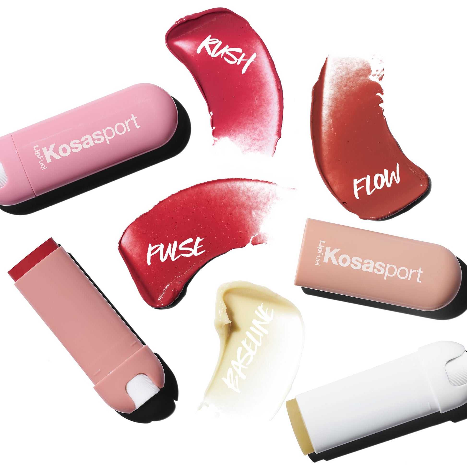 Kosas Lipfuel Hyaluronic Active Sport Lip Balm - Hydrates, Energizes and Protects - Natural Lip Treatment and Care (Baseline) Kosas Au supplements