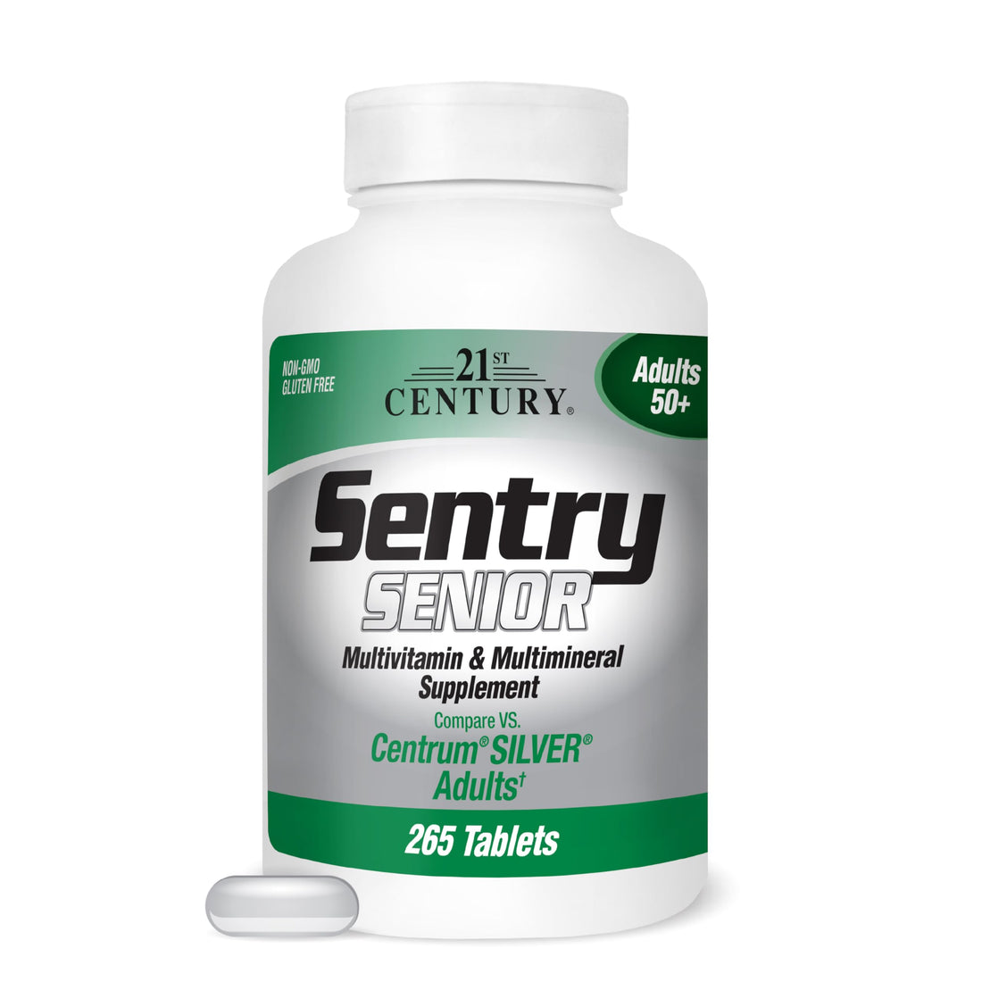 21st Century Sentry Senior Tablets, 265 Count 21st Century Au supplements