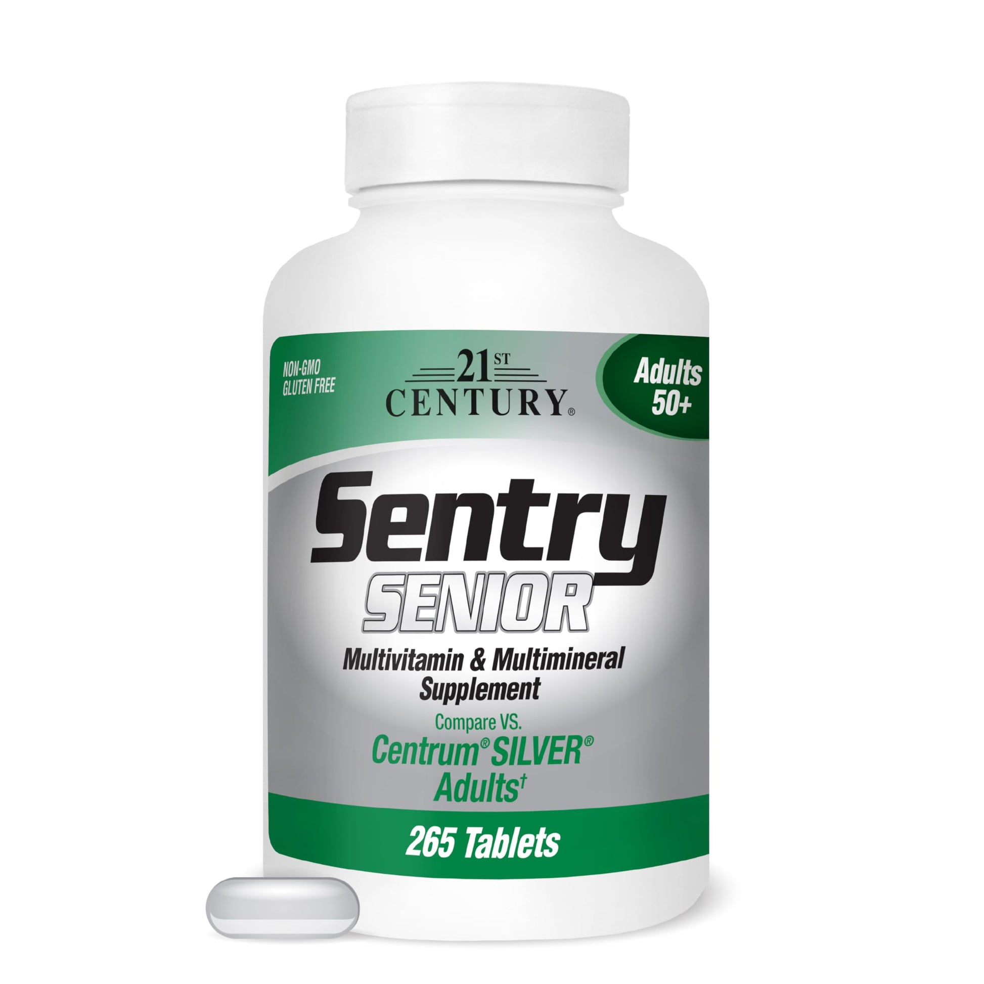 21st Century Sentry Senior Tablets, 265 Count 21st Century Au supplements