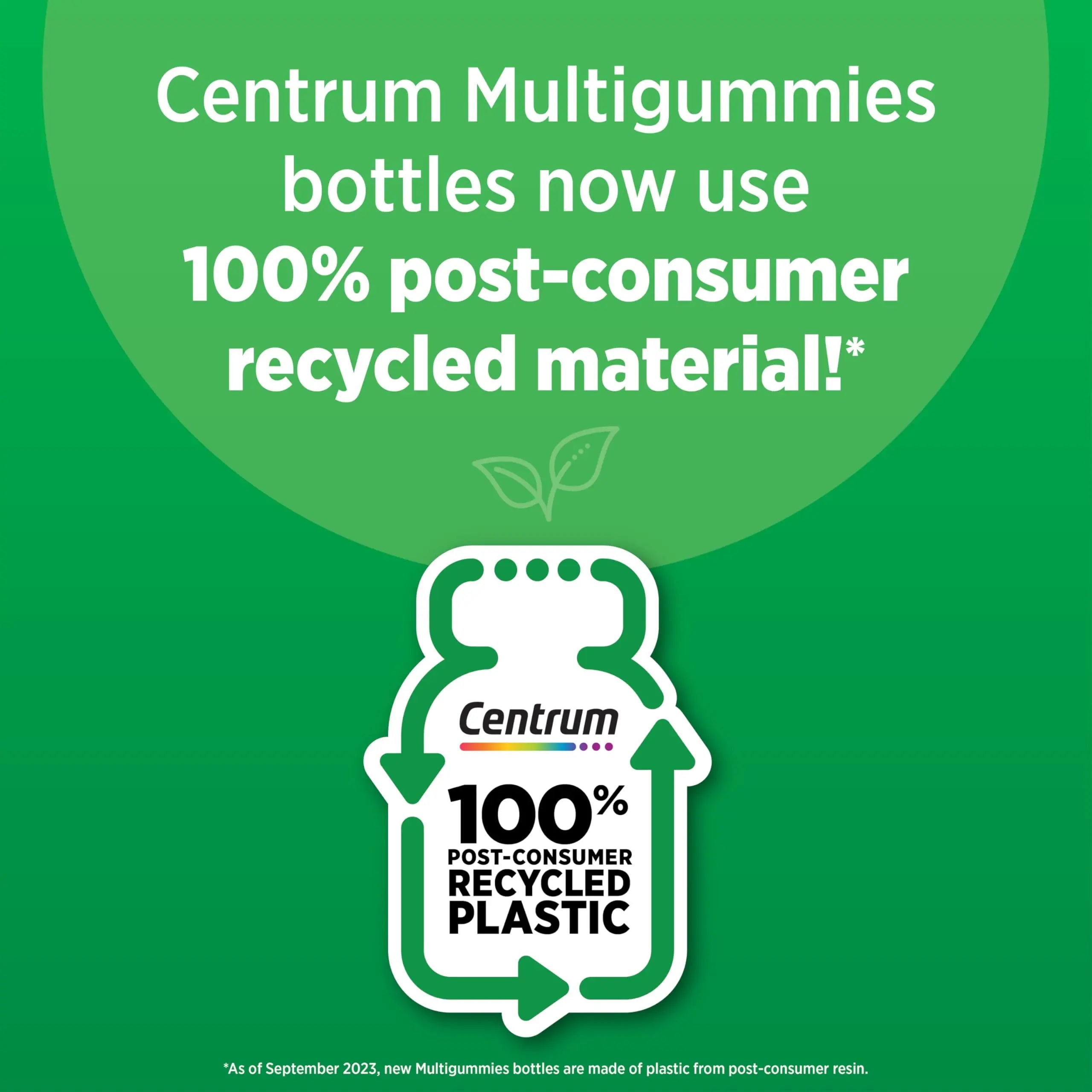 Centrum MultiGummies Gummy Multivitamin for Men, Multivitamin/Multimineral Supplement with Selenium, Antioxidants and Vitamin D3 Centrum Au supplements