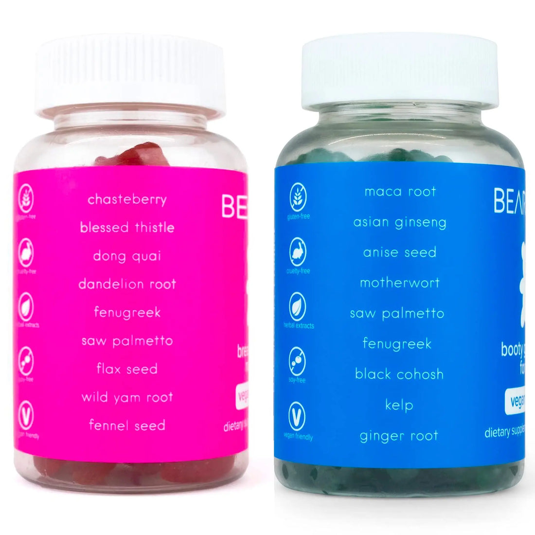 BEARVANA Gummies Combo Pack - Chest and Bum Gummies - Workout Aid - Women’s BEARVANA Au supplements