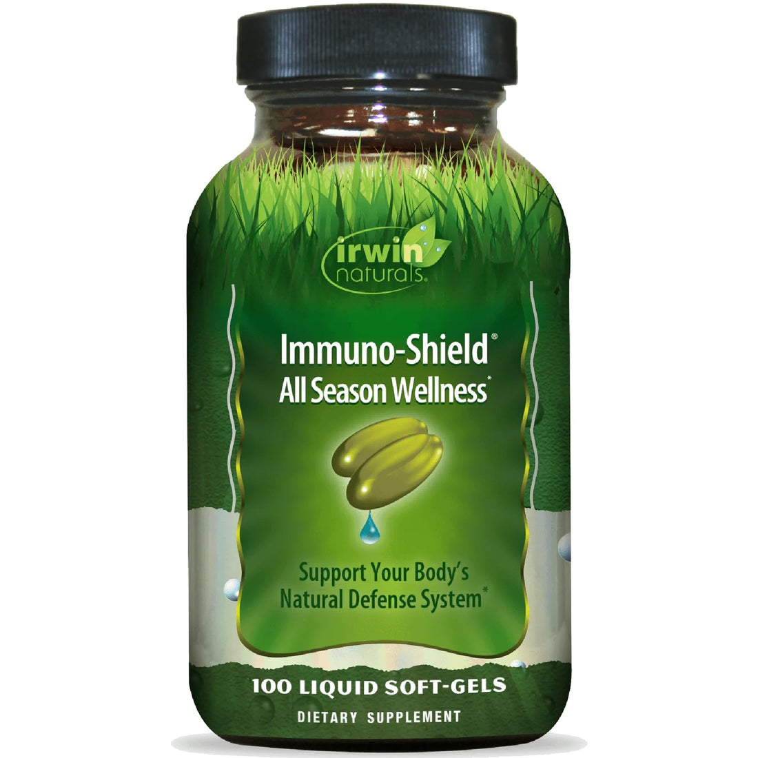 Irwin Naturals Immuno-Shield All Season Wellness for Body's Natural Defense System - 100 Liquid Softgels Irwin Naturals Au supplements