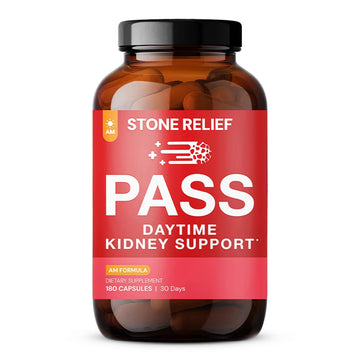 STONE RELIEF Daytime Herbal Kidney Support for Urinary Flow & Comfort | Chanca Piedra Formula – 180 Capsules STONE RELIEF Au supplements