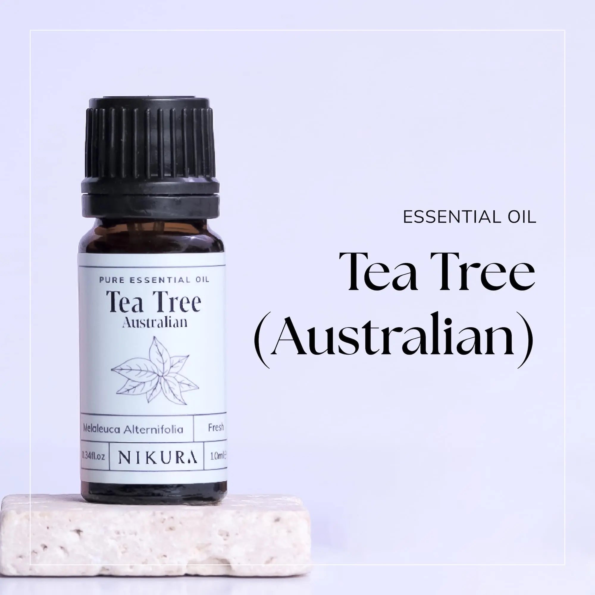 Nikura Pure Australian Tea Tree Essential Oil for Skin, Nail Fungus, Face, Hair, Acne nikura Au supplements