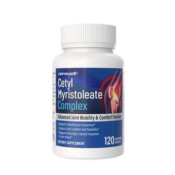Cetyl Myristoleate Complex, CMO Advanced Joint Mobility & Comfort Formula 120 Capsules NANOWELL Au supplements